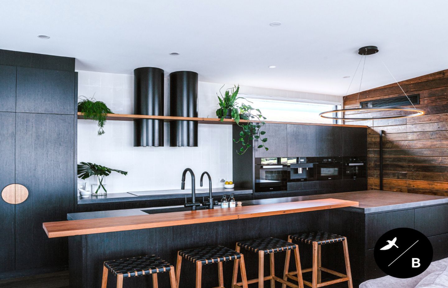 ‘Sandy Foot Residence’ Interior Design: Birdblack Design Building Design &amp; Build: GN Williams Custom Homes Photography: Better Together Photography Co Videography: PipeWolf Media