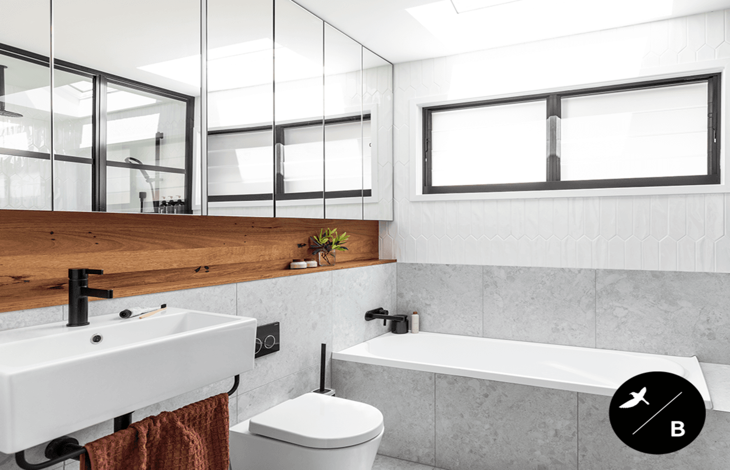 Interior Design, Furniture Curation & Design Management: Birdblack Design. Build: Graeme Carberry Builder. Joinery Manufacturer: Paiano Custom Kitchens. Shoot Stylist: Birdblack Design. Photography: Louise Wellington. Videography: PipeWolf Media