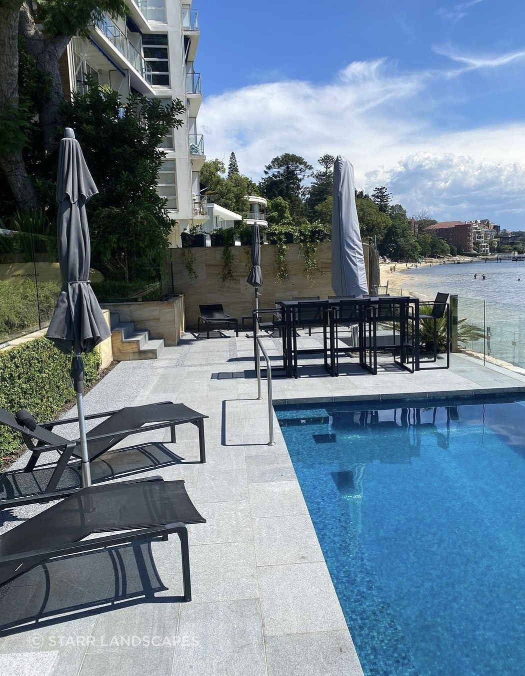 Silhouette Flamed Granite | Starr Landscapes