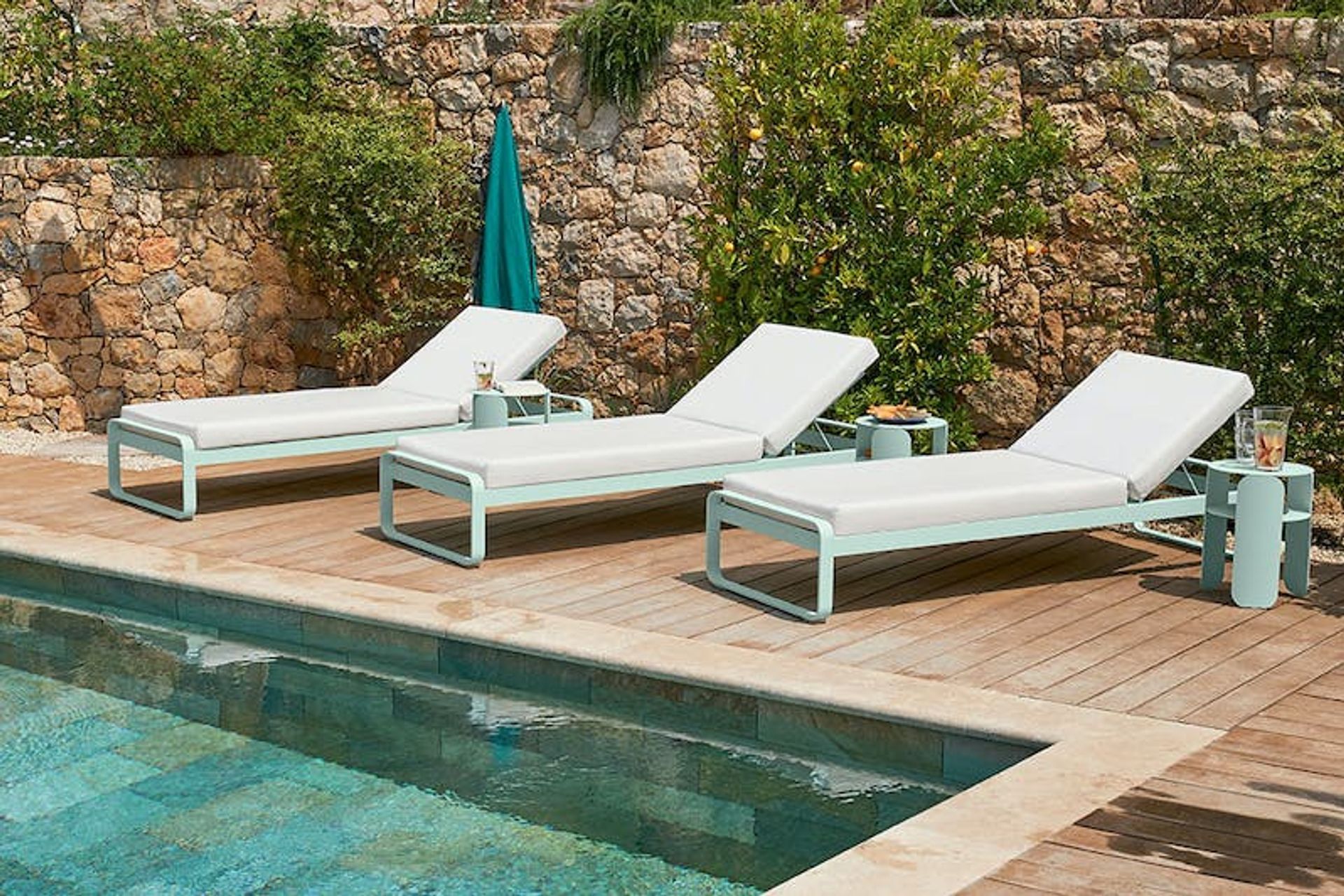 The Bellevie premium sunlounger is the ultimate in poolside comfort. You'll never want to leave!