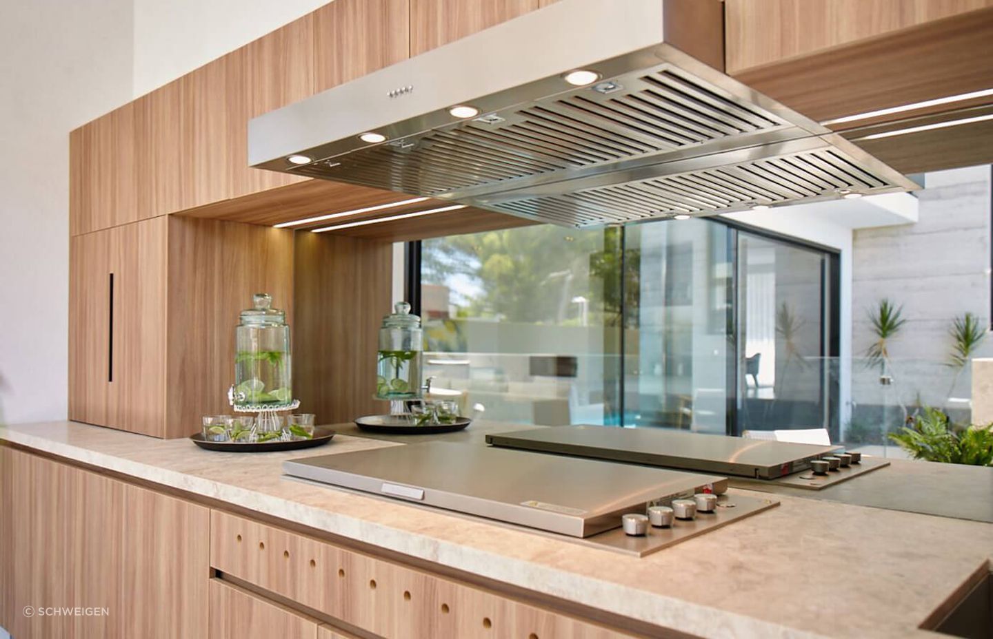 Schweigen Silent BBQ Rangehood 1200mm - CL7272S