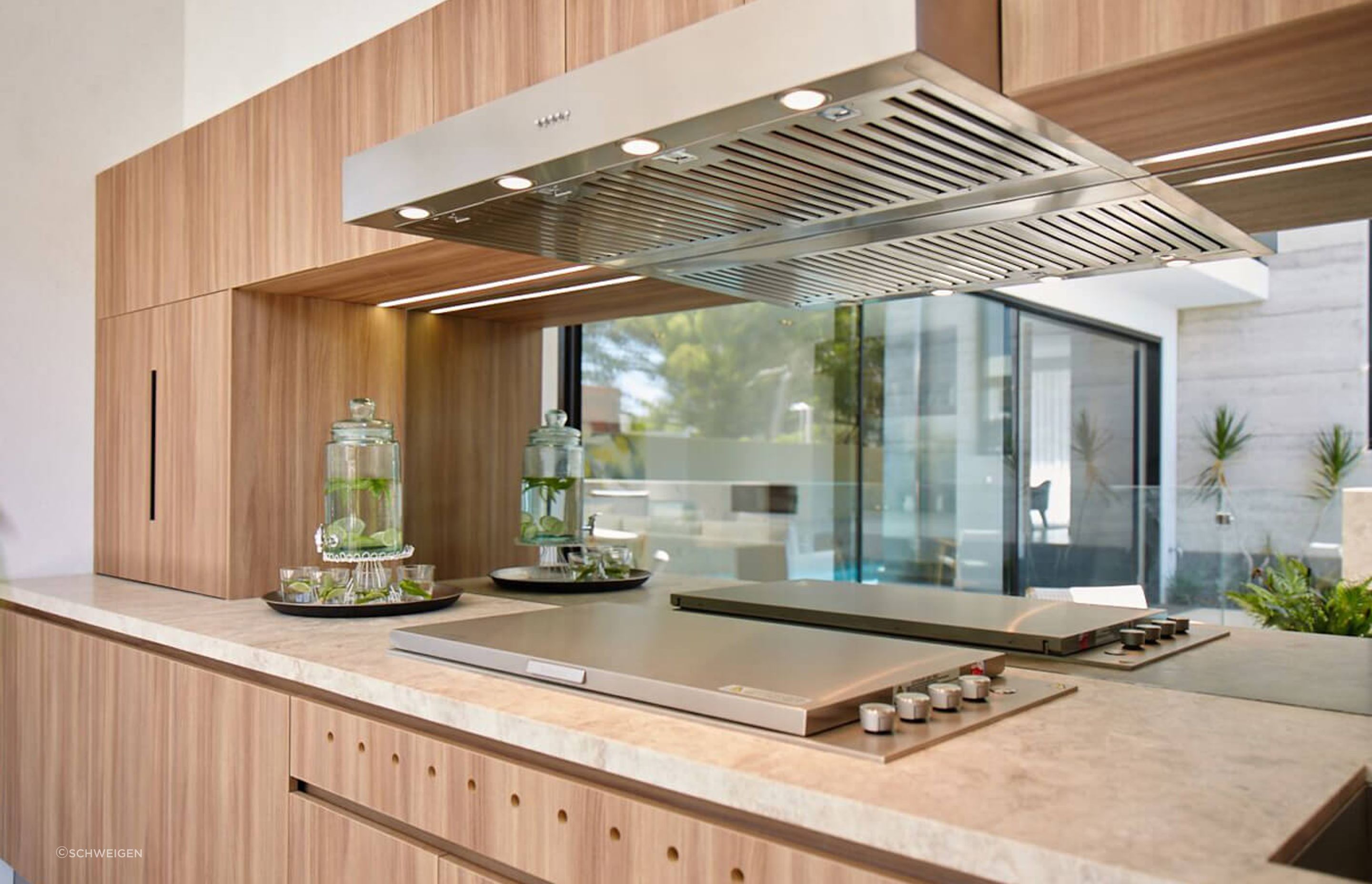 Schweigen Silent BBQ Rangehood 1200mm - CL7272S