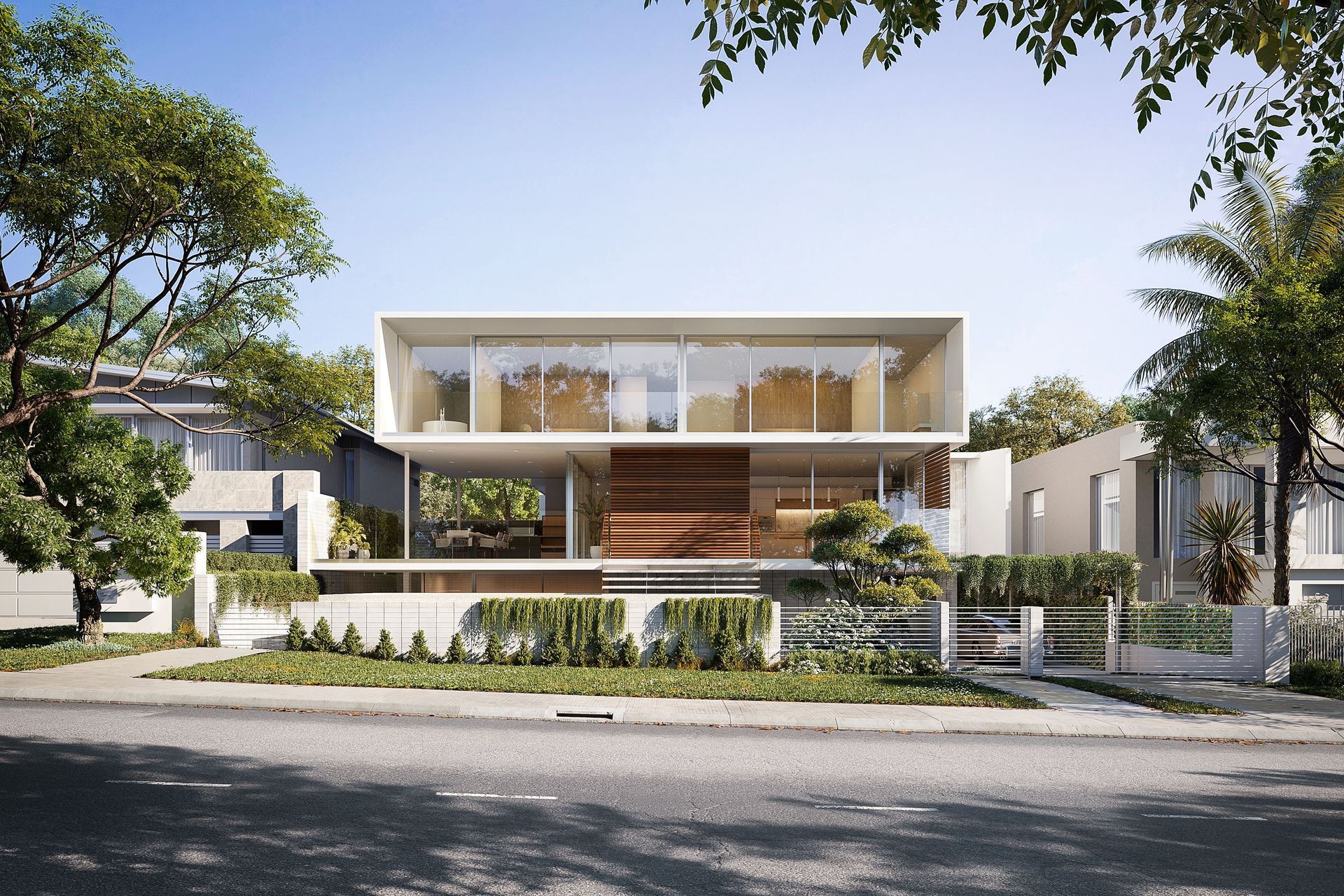 Alexander Road Townhouses by Banham Architects