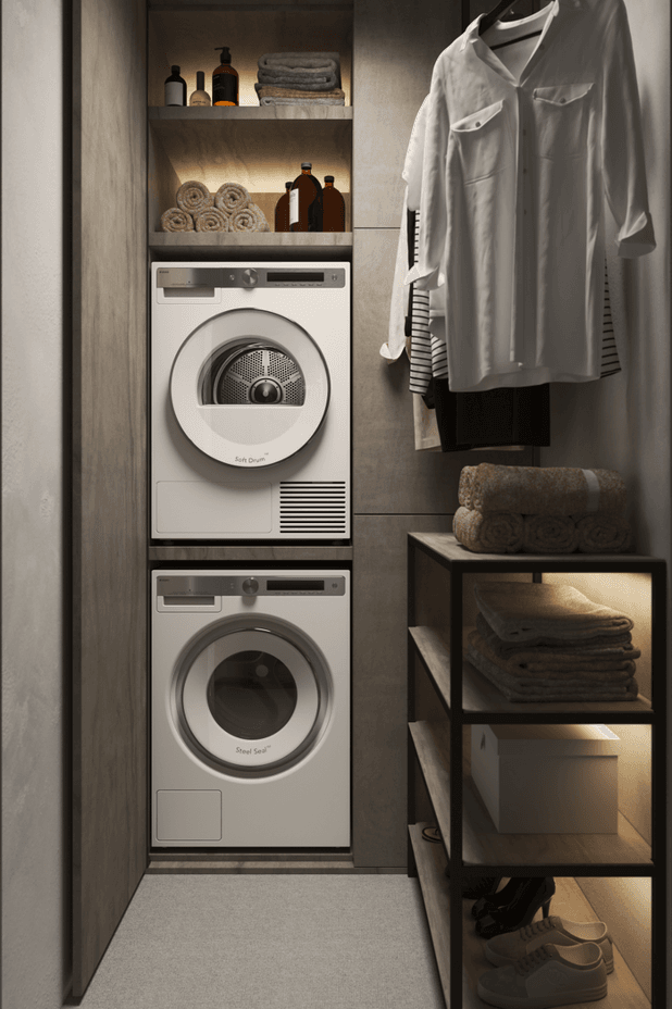 Steel Seal 8kg washing machine by Asko