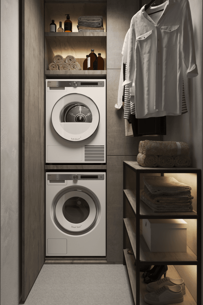 Steel Seal 8kg washing machine by Asko