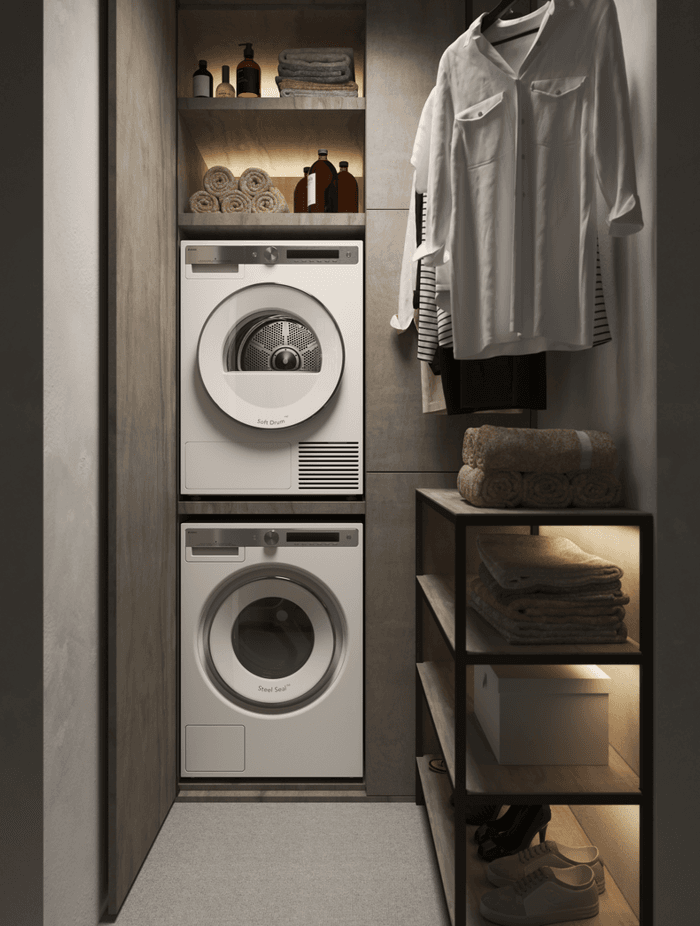 Steel Seal 8kg washing machine by Asko