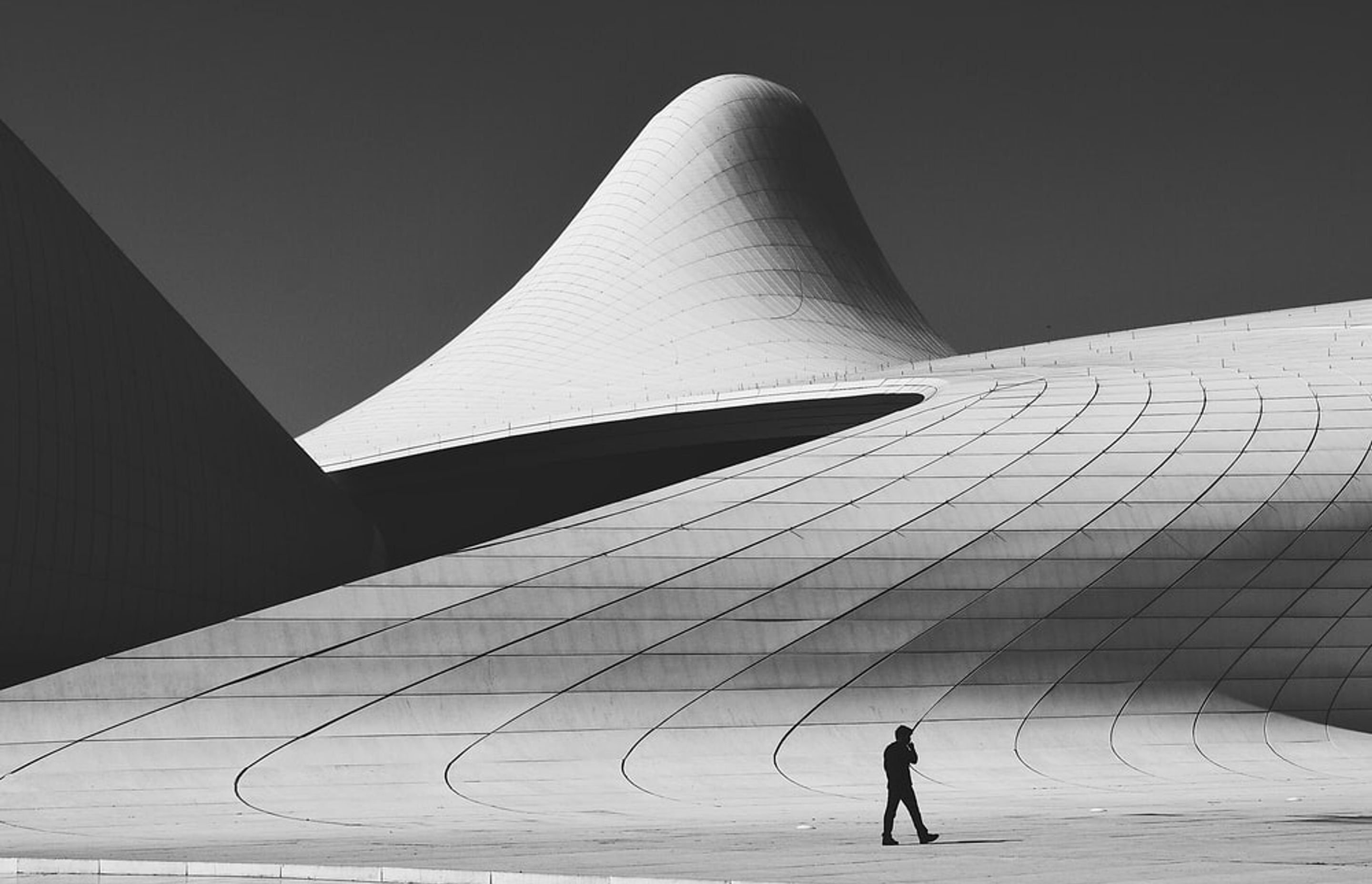  The Heydar Aliyev Center, designed by Zaha Hadid