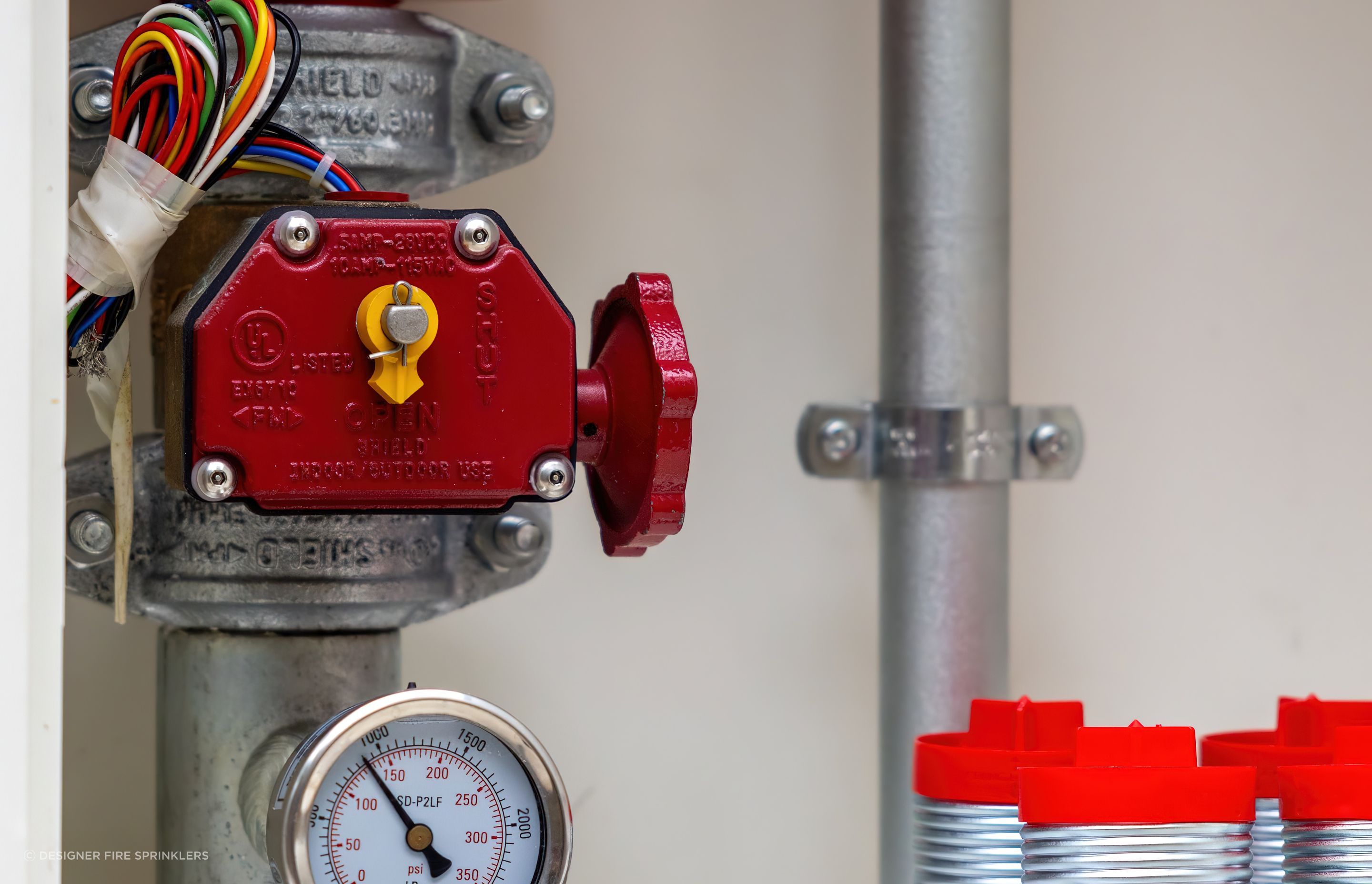 Residential sprinkler control valve.