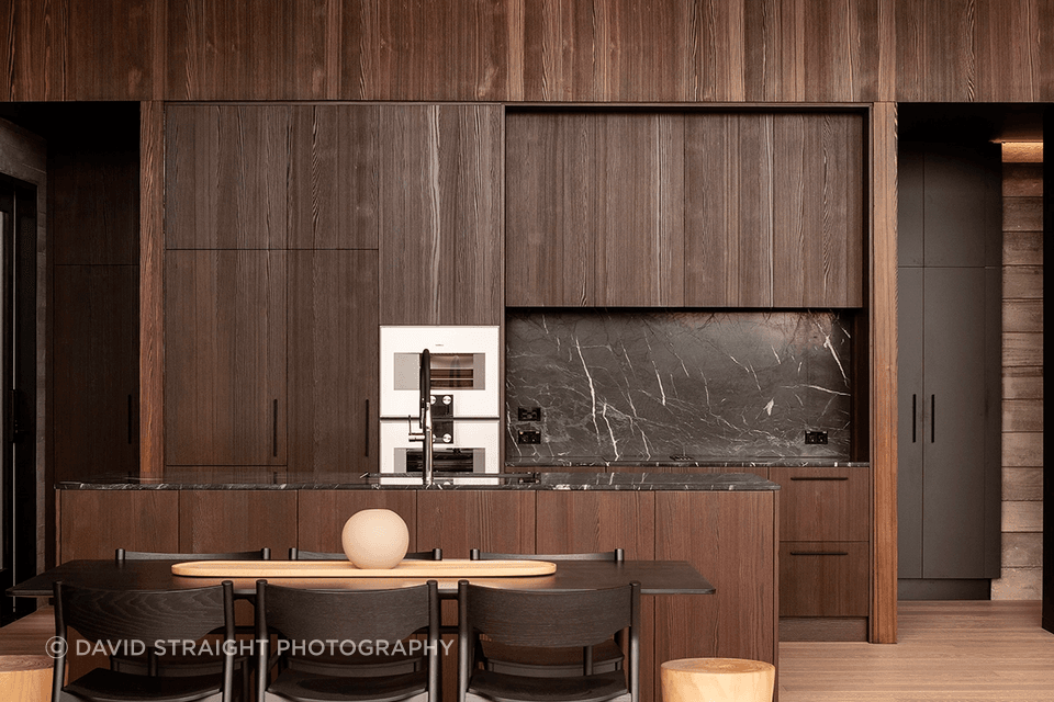 Poured Pleats by Jack Mckinney Architects | Stained Spring Larch Timber Veneer