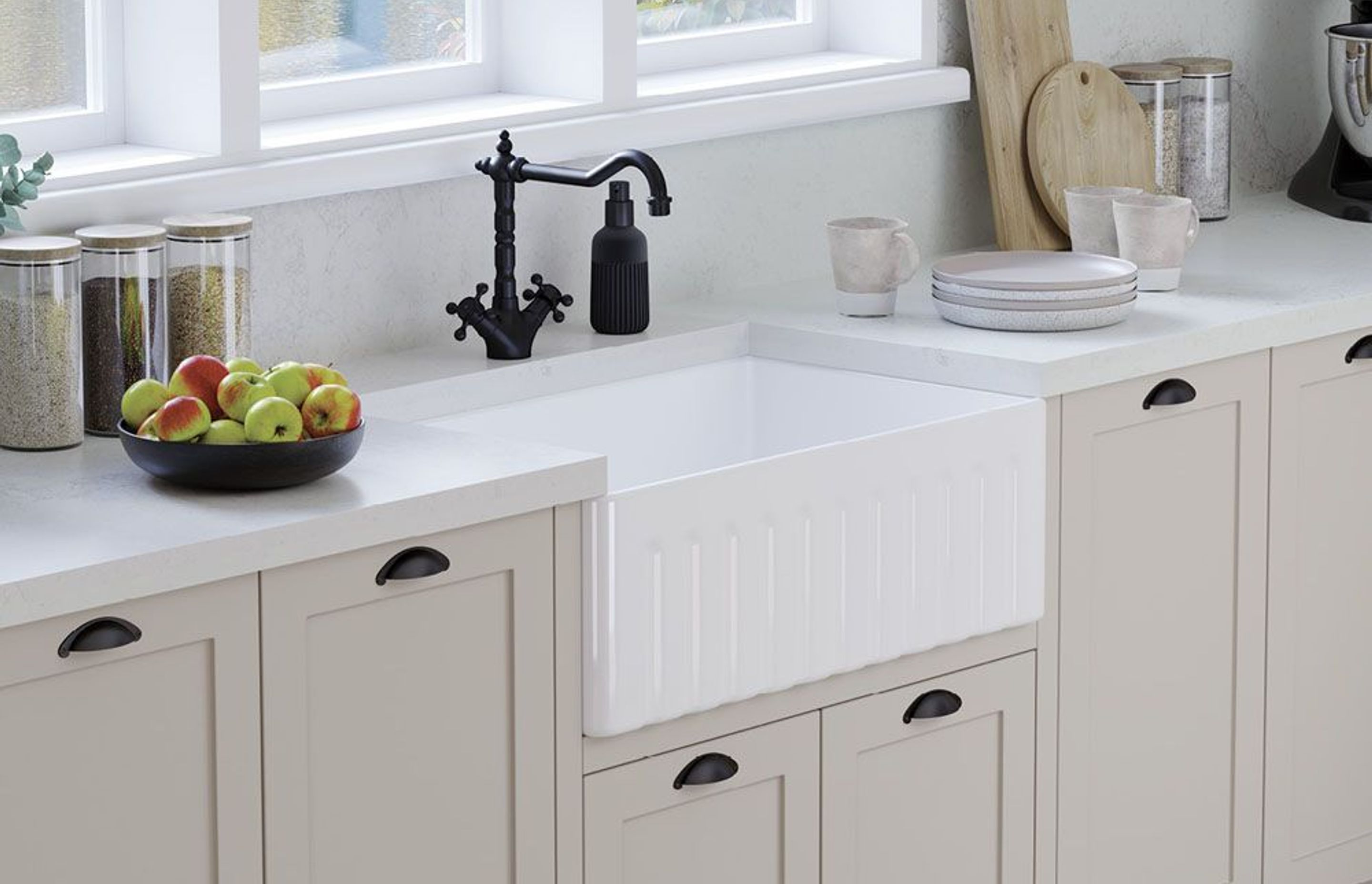 Fienza Olivia Single Butler Sink