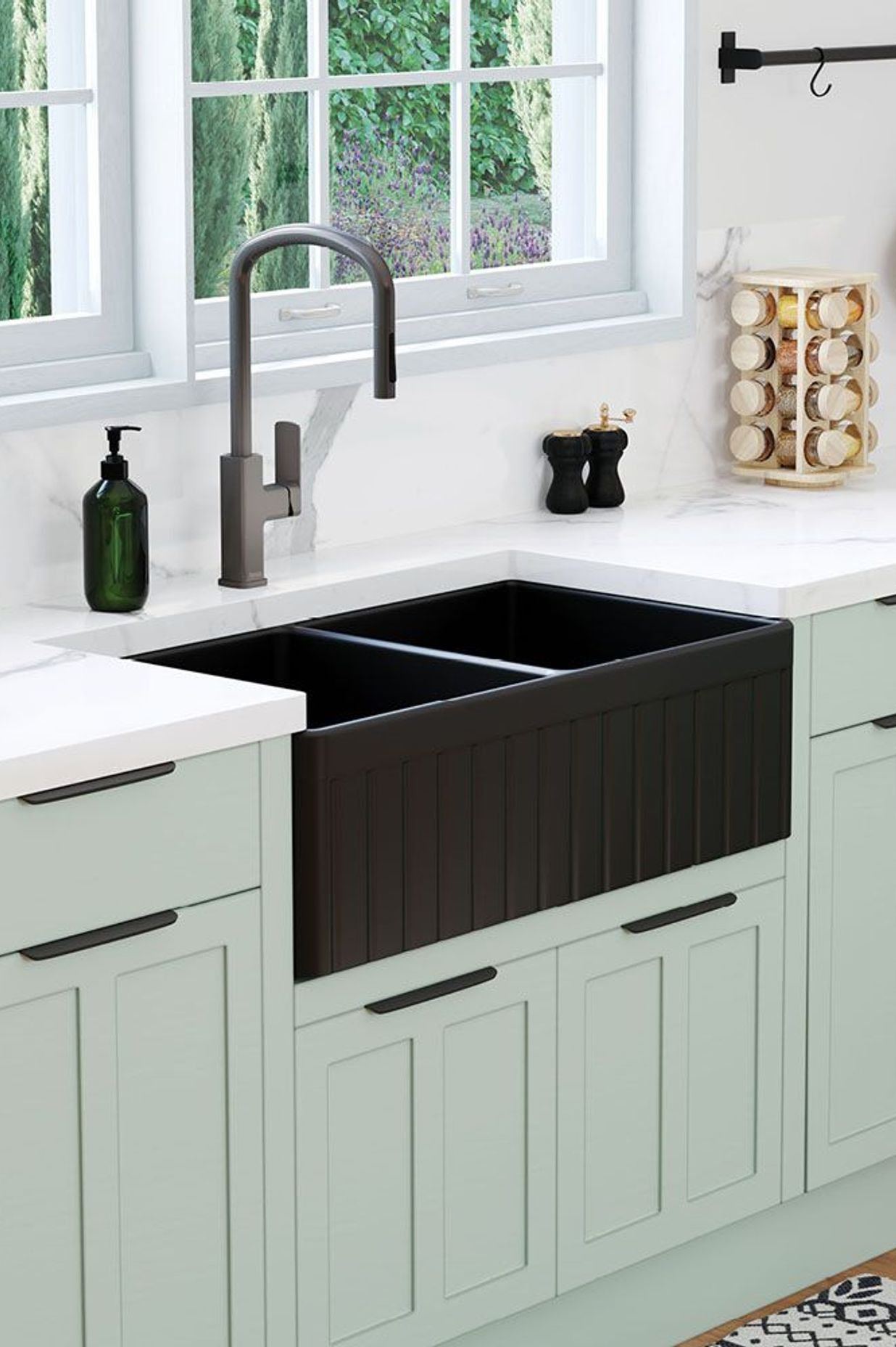 Fienza Benson Double Butler Sink