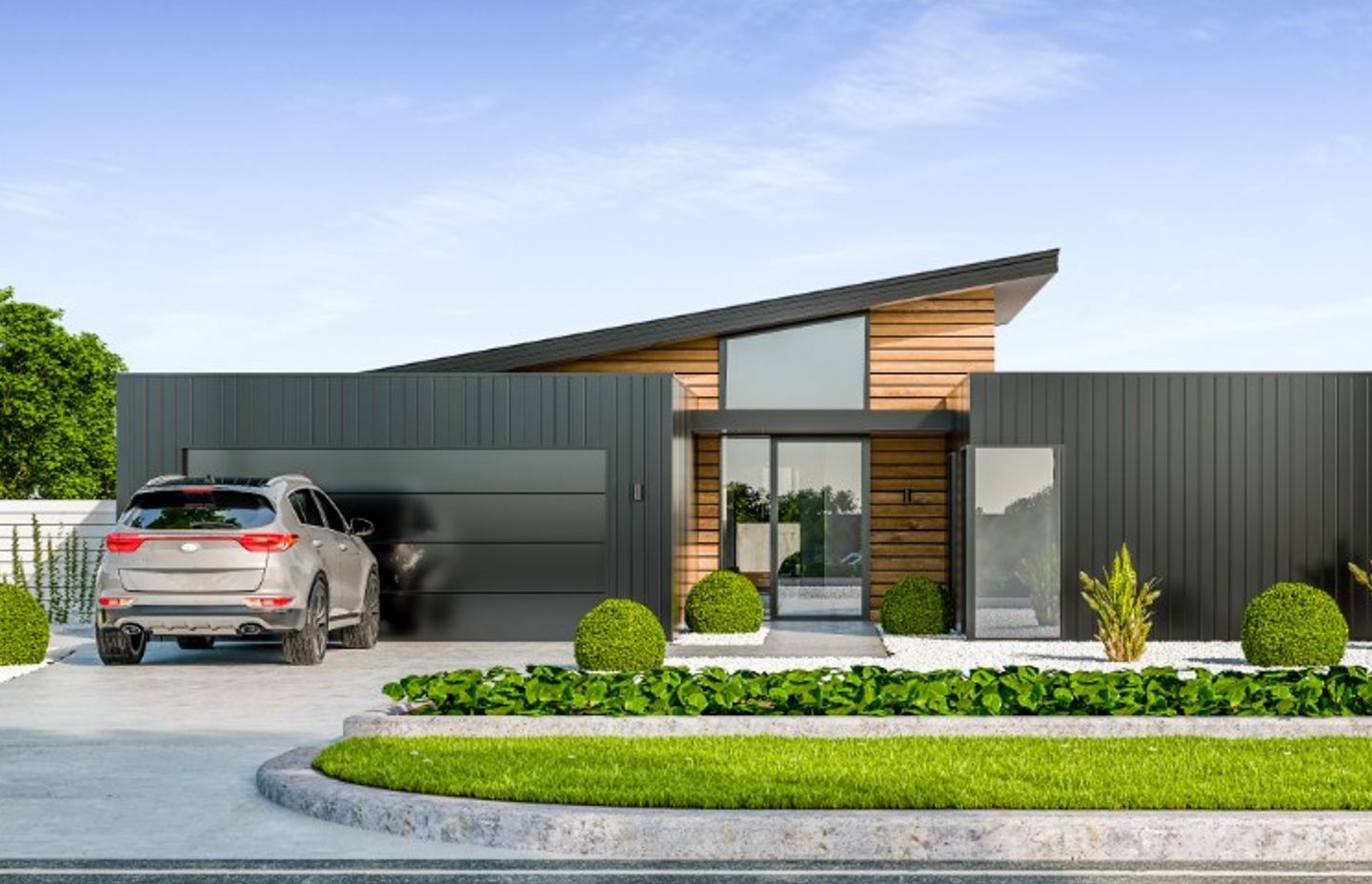 Waikawa, our 200 sqm 3-bedroom home design, pictured above.