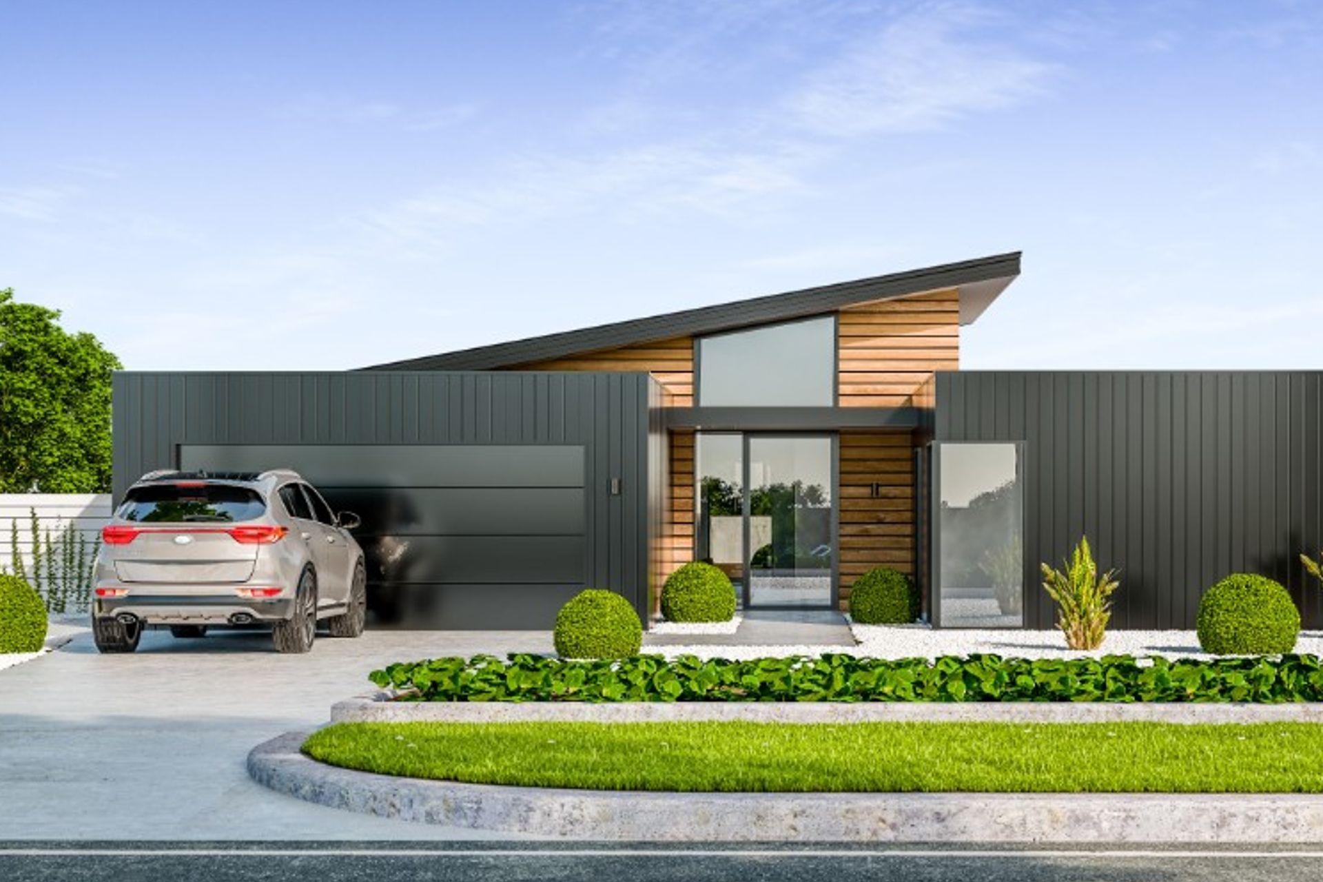 Waikawa, our 200 sqm 3-bedroom home design, pictured above. 
