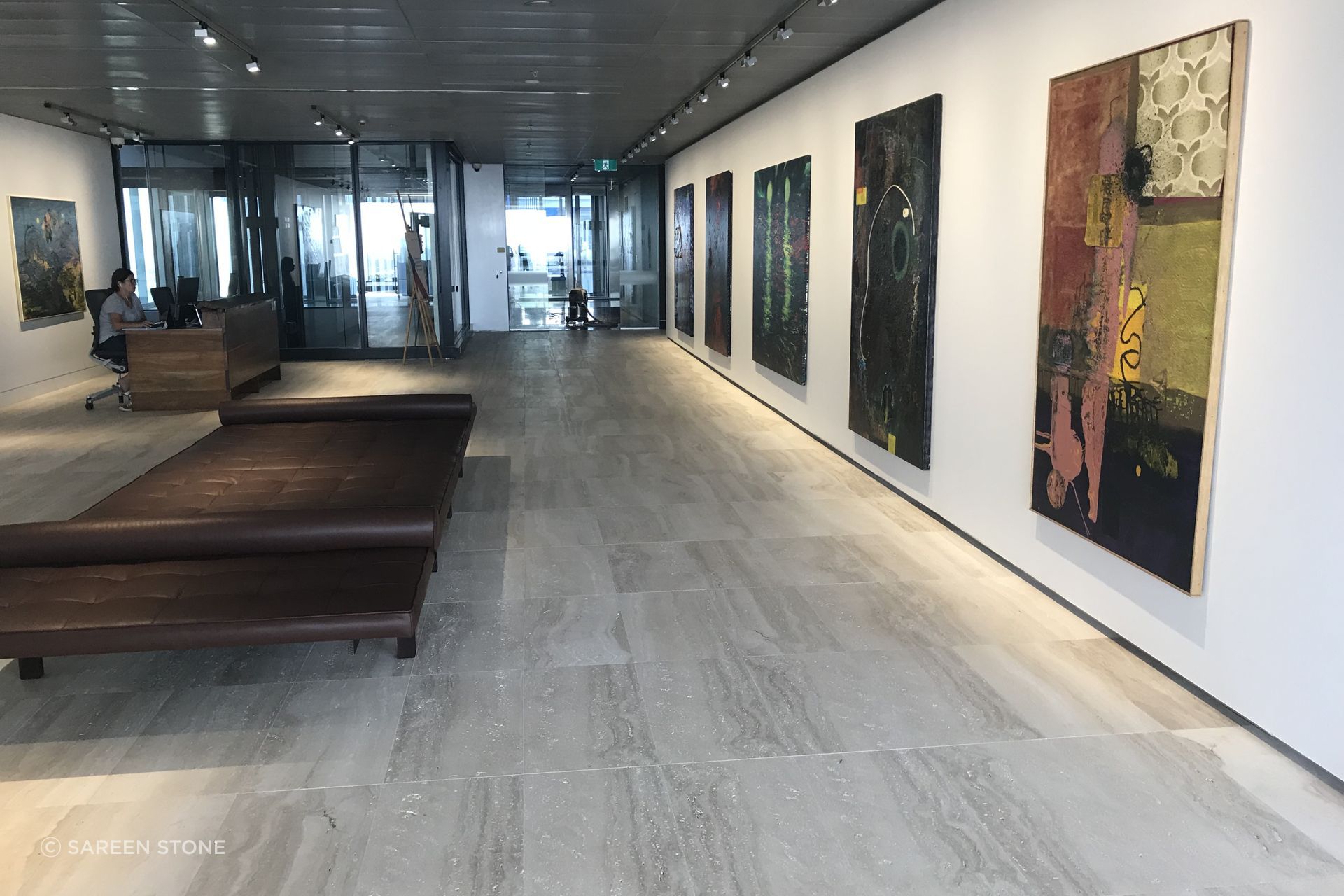 Coliseum Striato Vein Cut Travertine | Allen's Law Firm - Sydney CBD