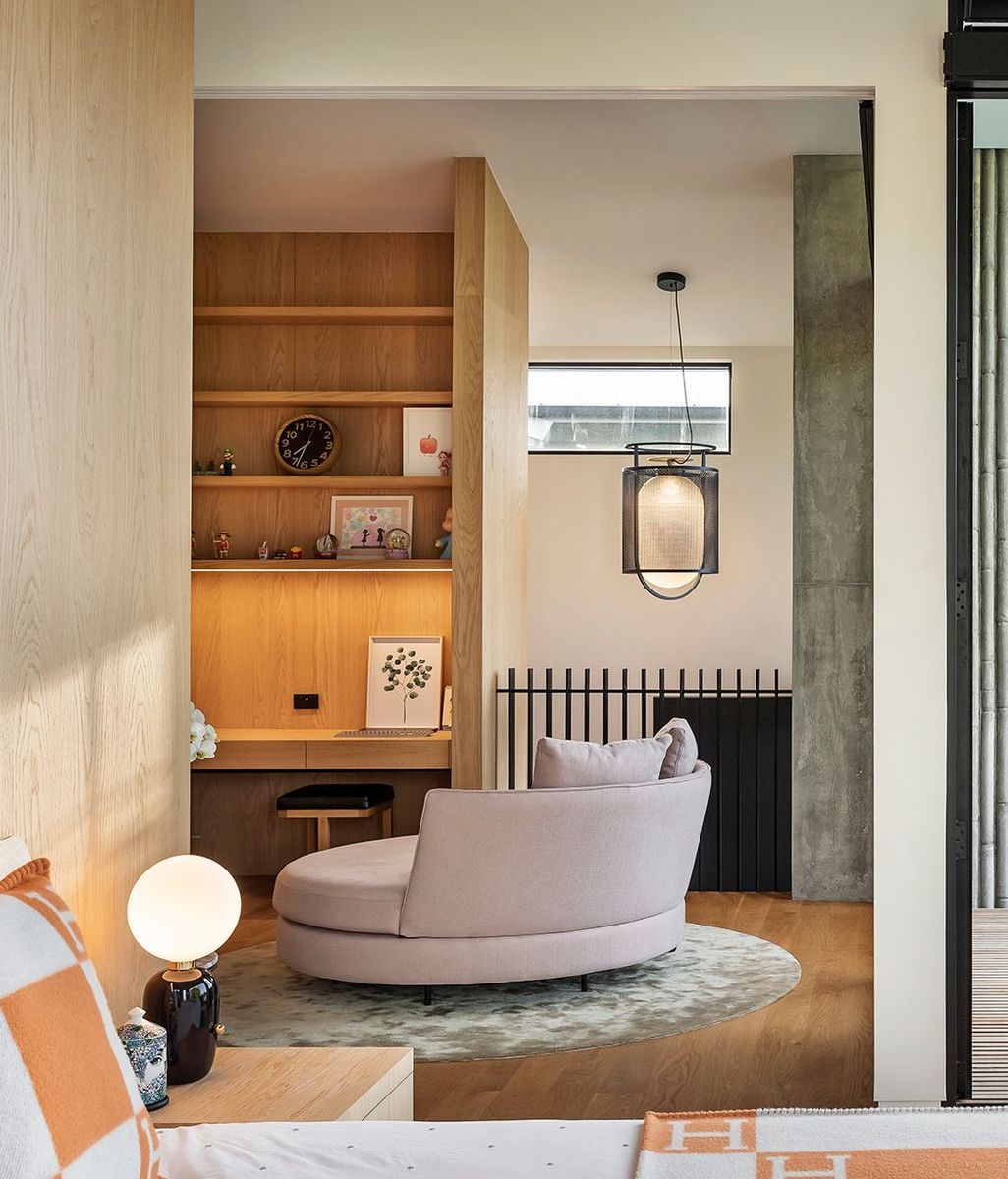 Lin House: how to build an innovative concrete wall with bamboo
