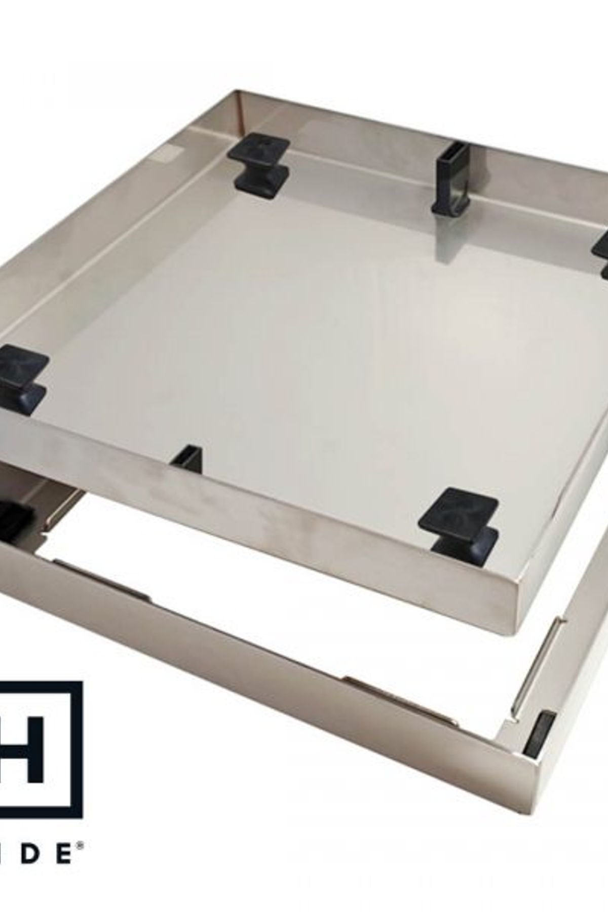 Available in sizes 306mm square and 342mm square and at a range of depths to suit most applications. (see table below). Additionally, any HIDE Skimmer Lids may also be used as a HIDE Access Cover or to cover the auto-fill.