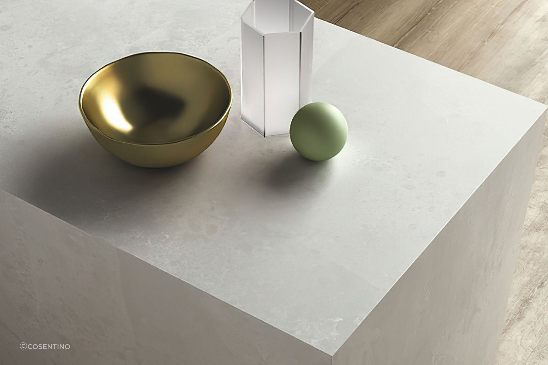 Silestone HybriQ+ benchtop (Low Silica Engineered Stone).