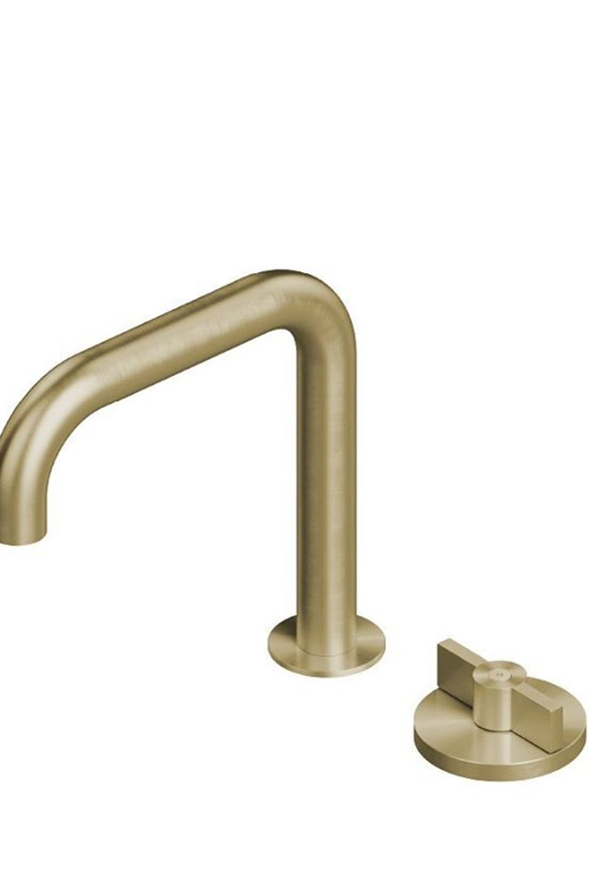 Homeowners can choose from three PVD finishes, including light gold.