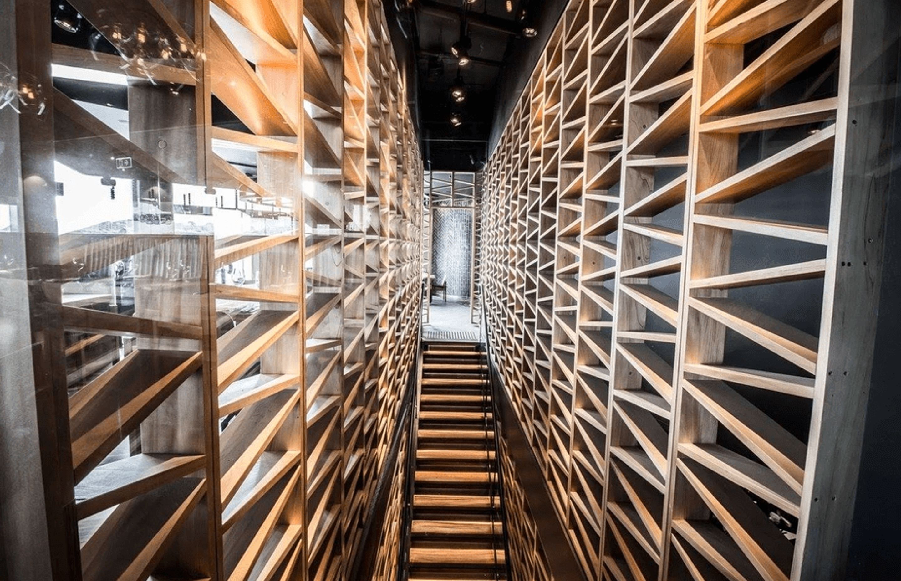Image: Meat & Wine Co. Barangaroo. Designed by Design Partnership Australia