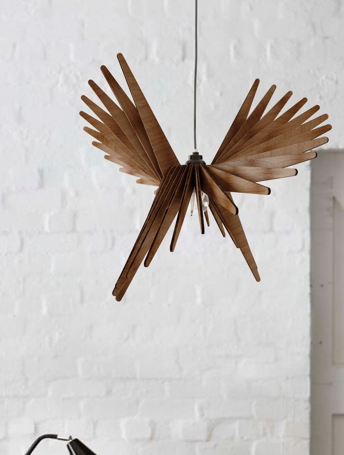 006 Plywood Pendant Light from Social Light.