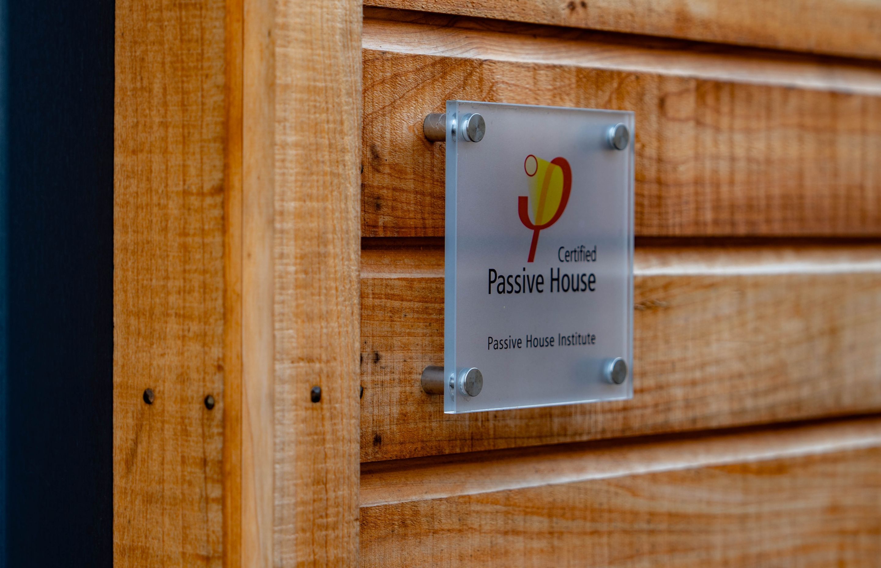 The home has been certified by the Passive House Institute.
