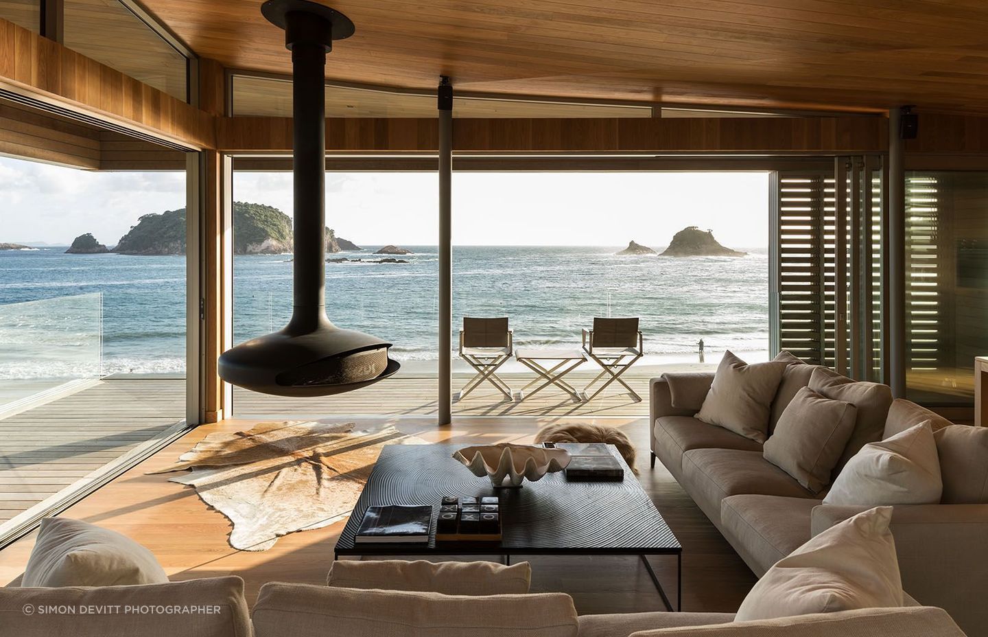 Hahei House, Coromandel, designed by Studio 2 Architects.