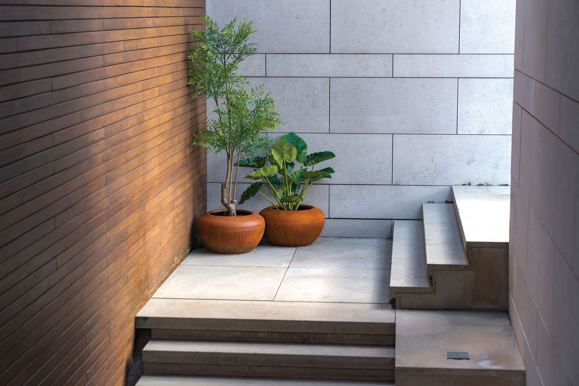 Onyx Planter Corten Steel | Archipello.