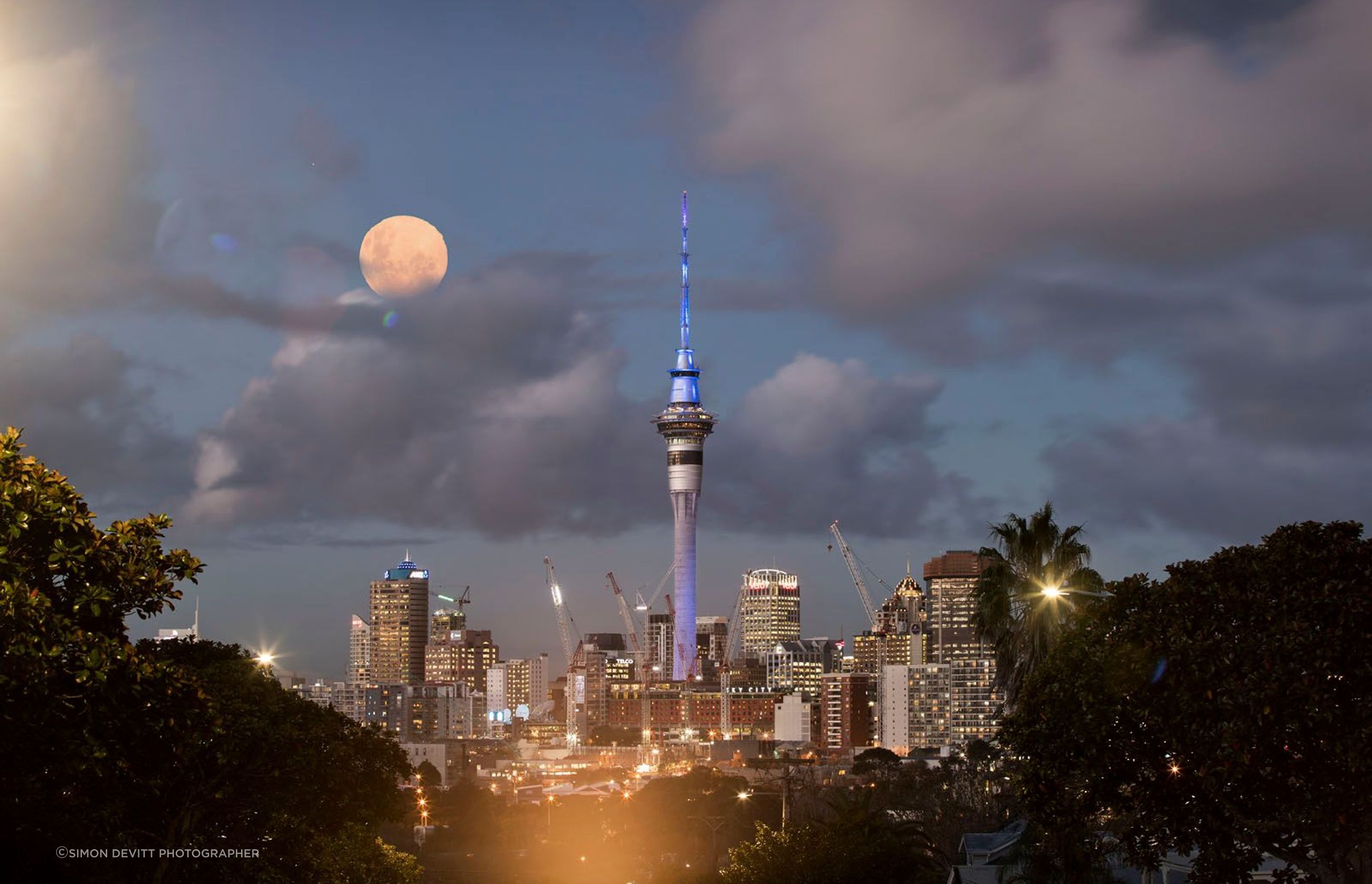 Sky Tower, Auckland, designed by Moller Architects.