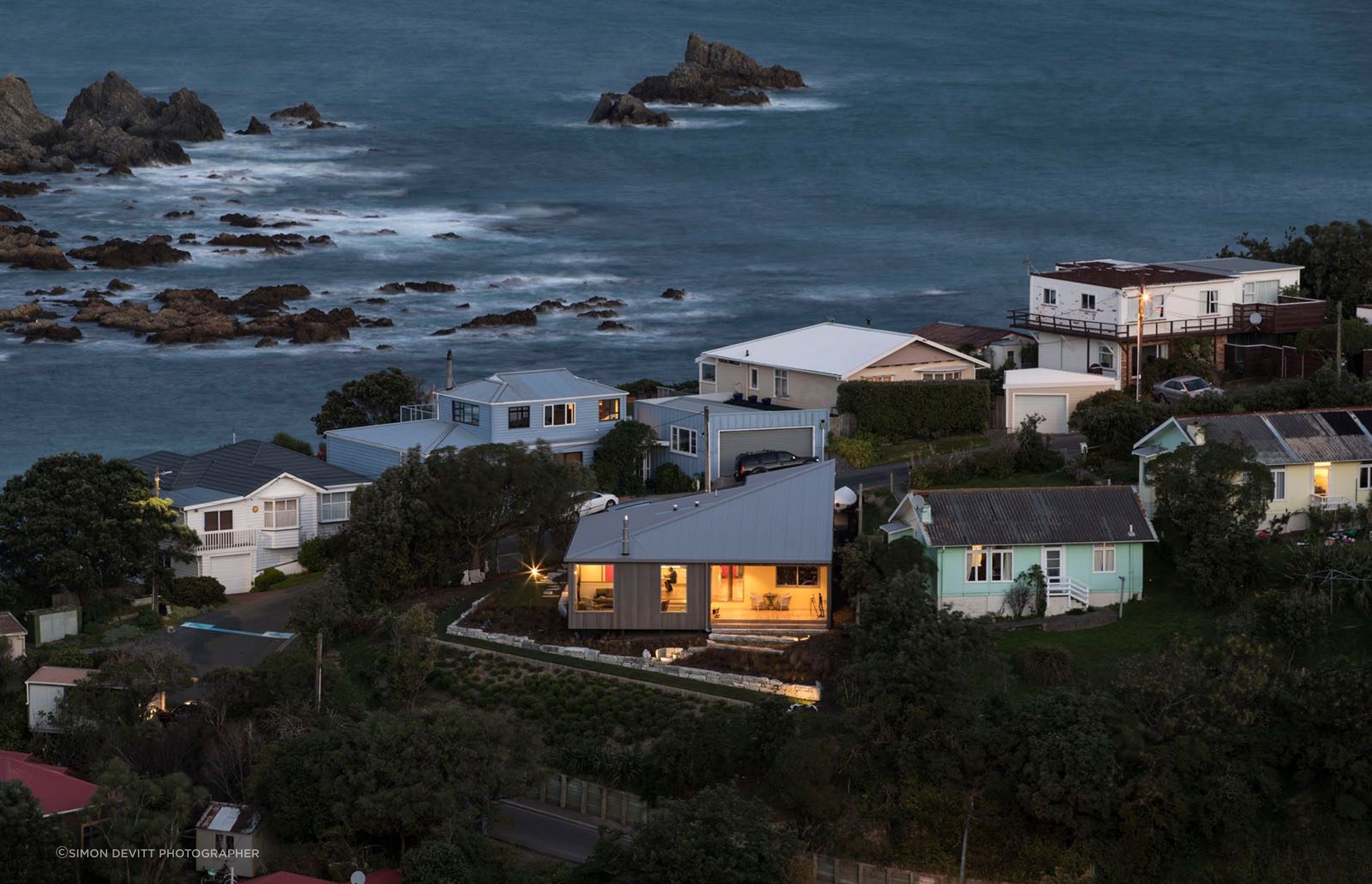 Spitaki House, Wellington, designed by LO'CA Architects.