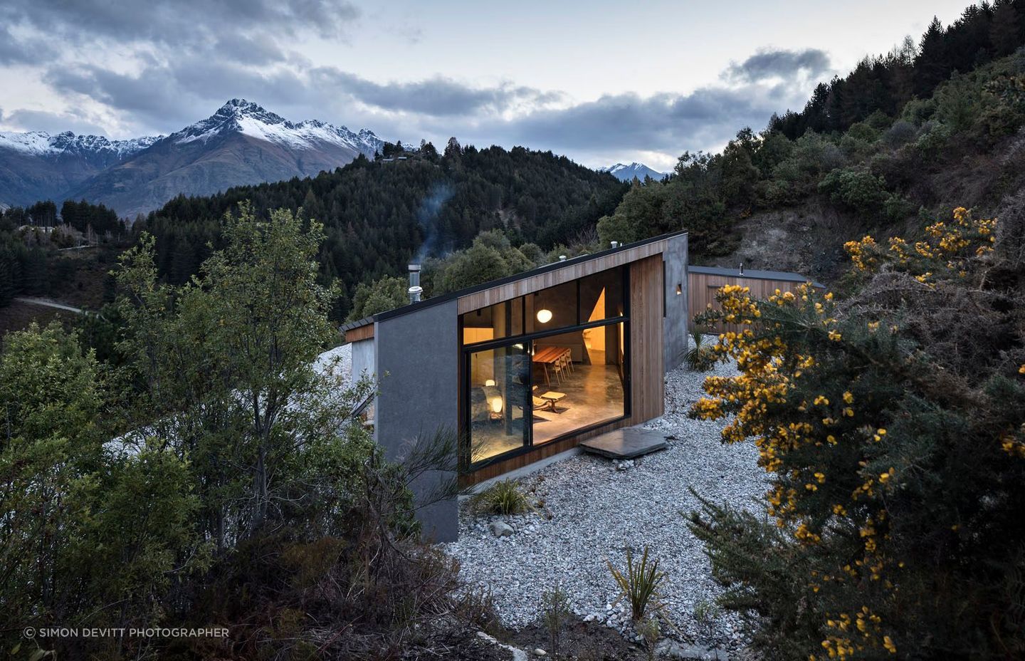 Bivvy House, Queenstown, designed by Vaughn McQuarrie Architects