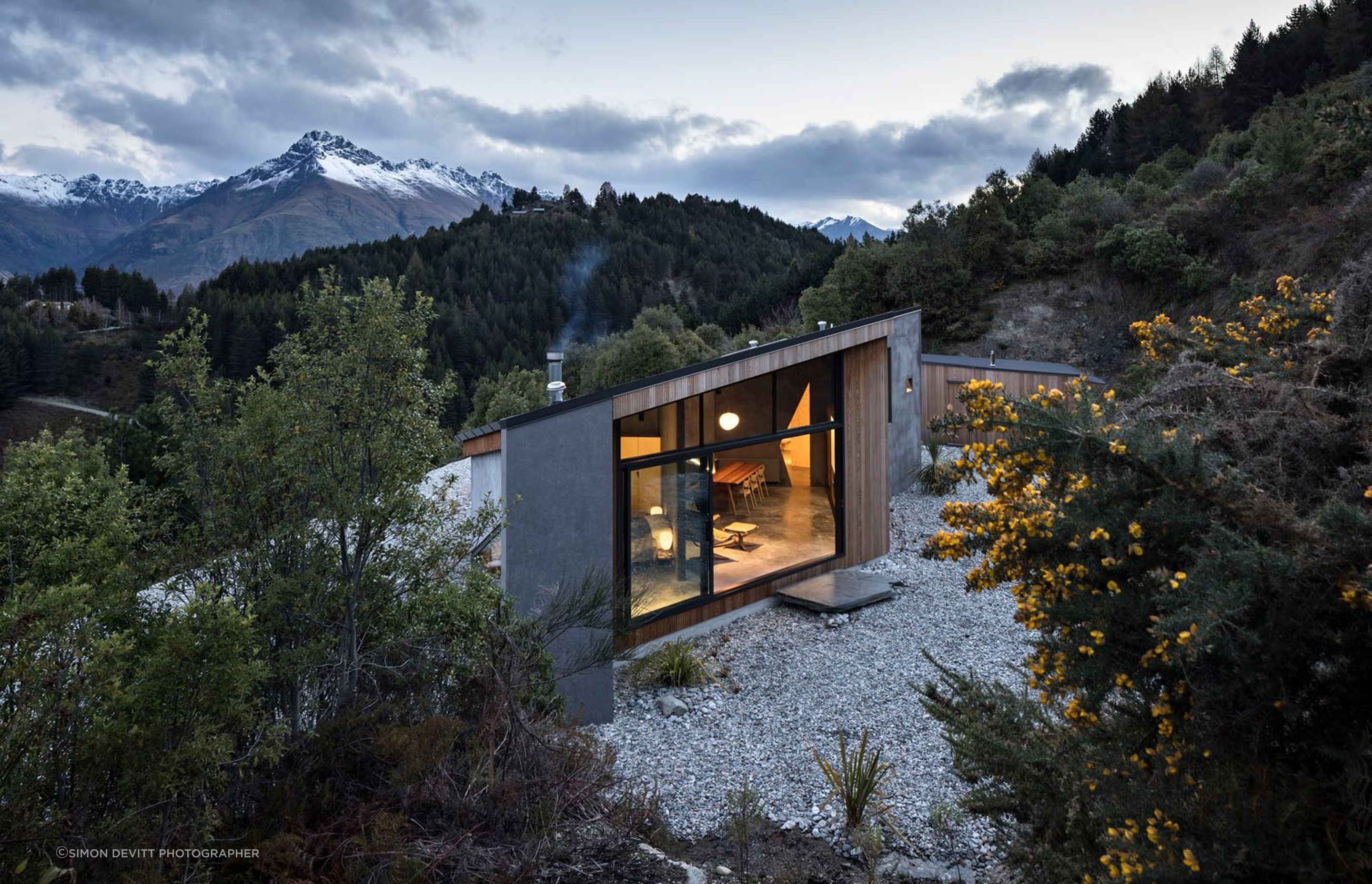 Bivvy House, Queenstown, designed by Vaughn McQuarrie Architects