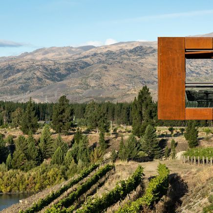 An iconic rugged and rustic Central Otago cellar door