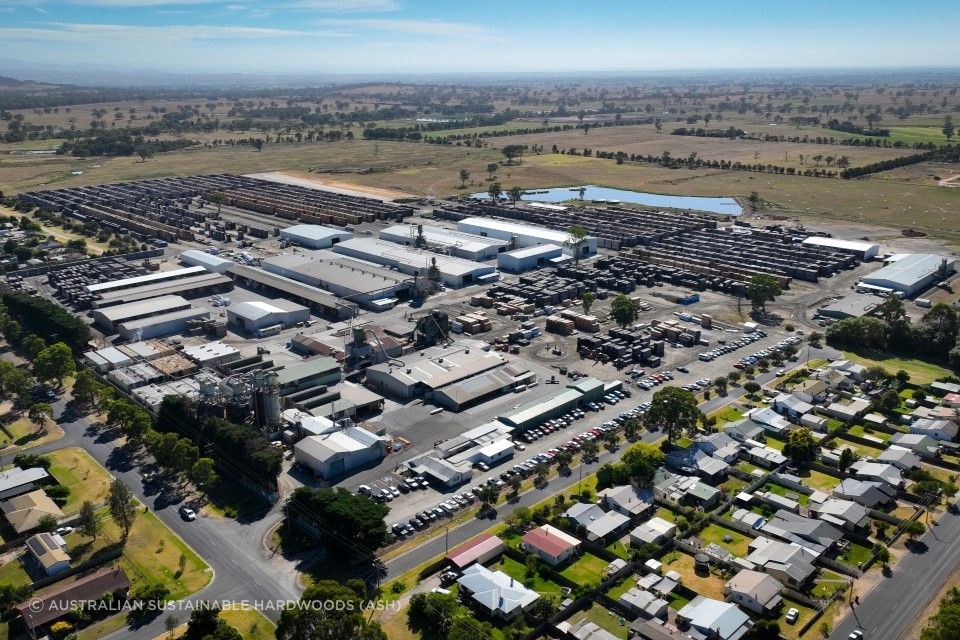 ASH timber mill and manufacturing facility in Heyfield, Victoria
