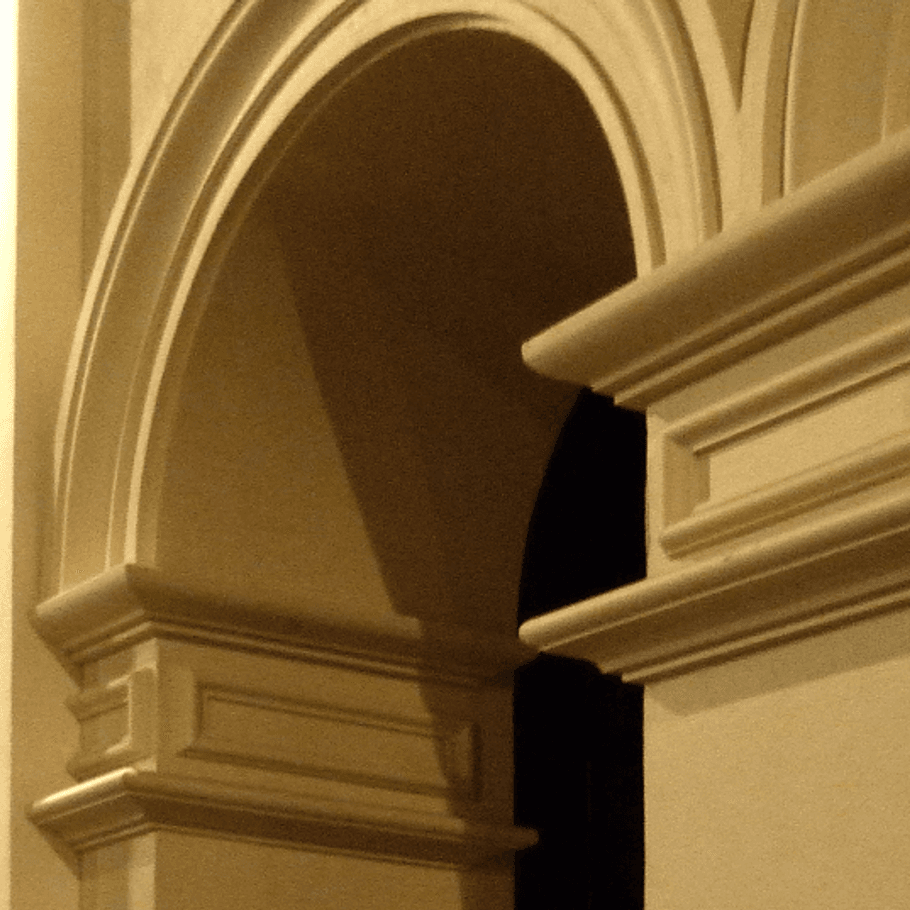 Modern approach to classic decorative features