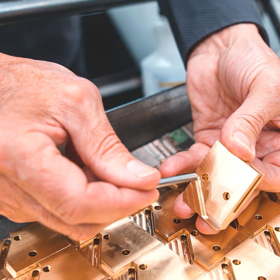 Bringing a new architectural aesthetic to traditional door hardware materials