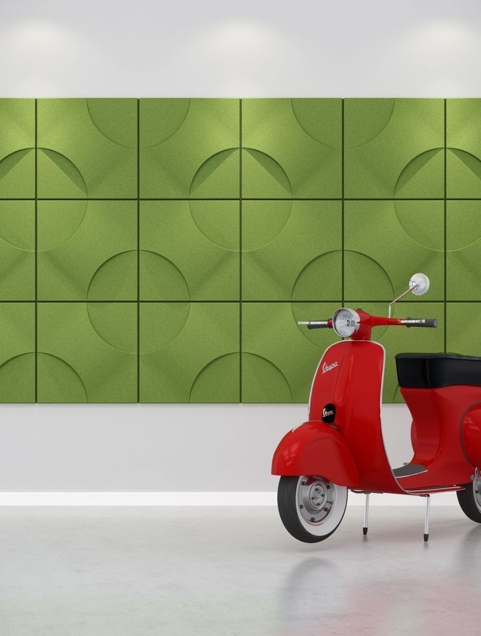 The process of improving sound quality within a space is known as acoustic treatment.