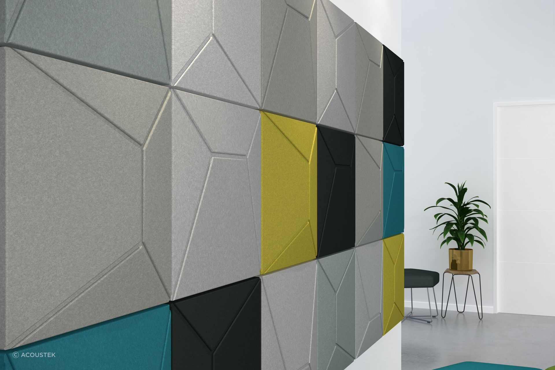 Featured Product: Milano Acoustic Tiles - Acoustek