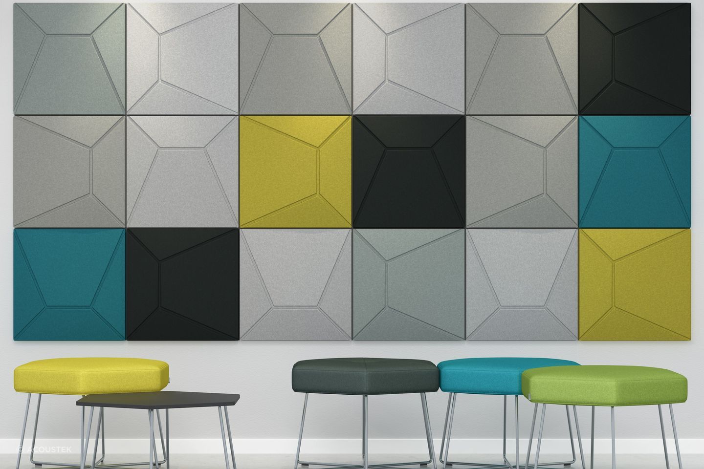 Featured Product: Milano Acoustic Tiles - Acoustek