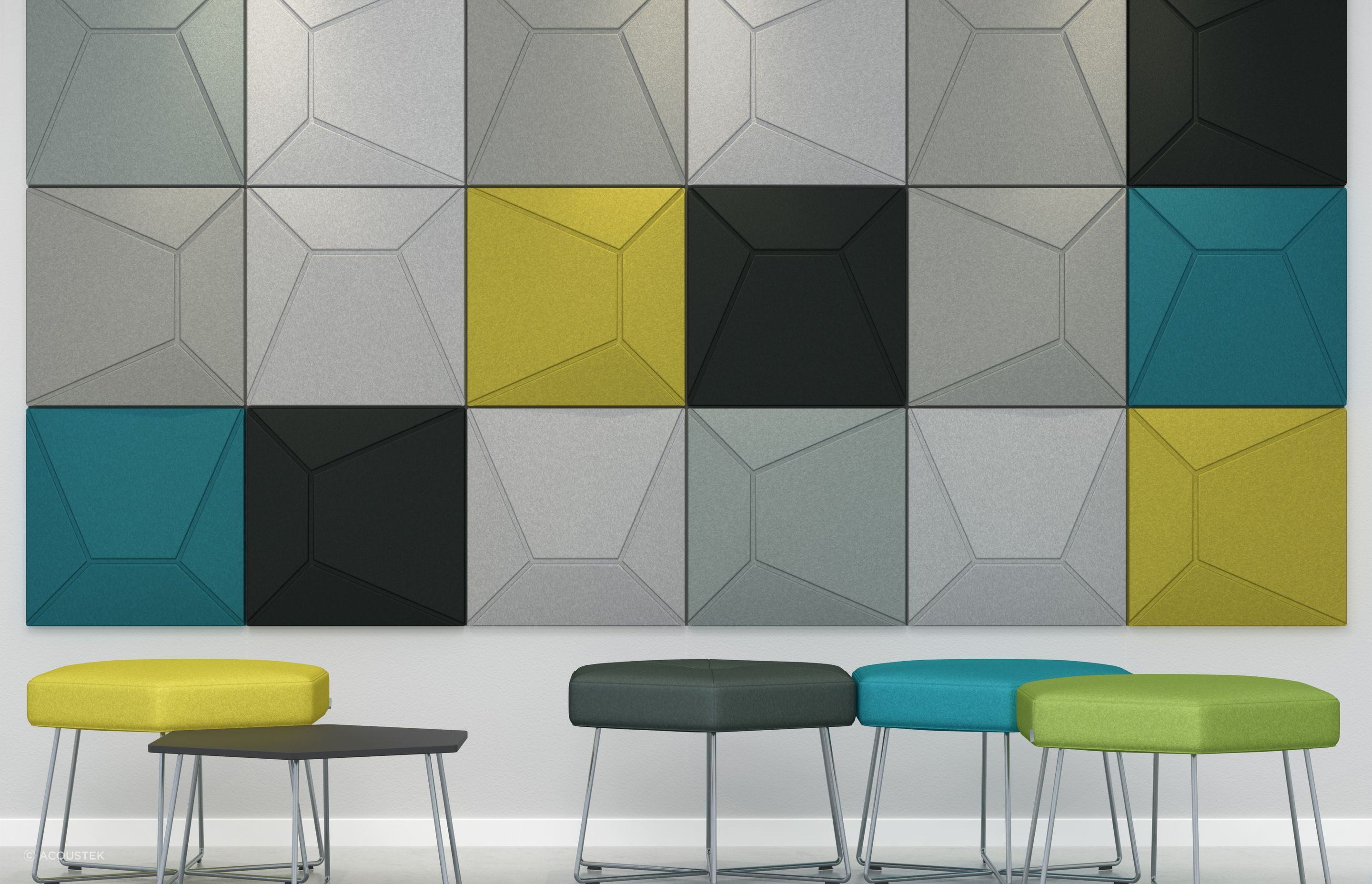 Featured Product: Milano Acoustic Tiles - Acoustek