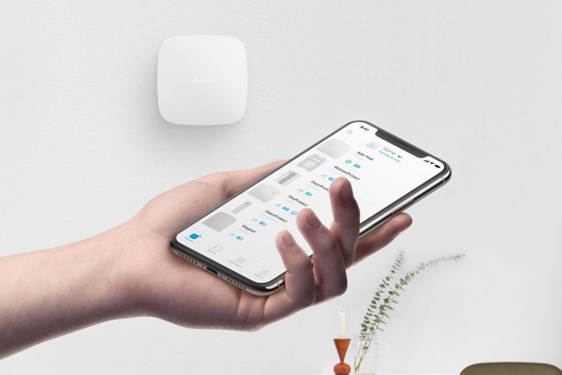 Ajax wireless security system