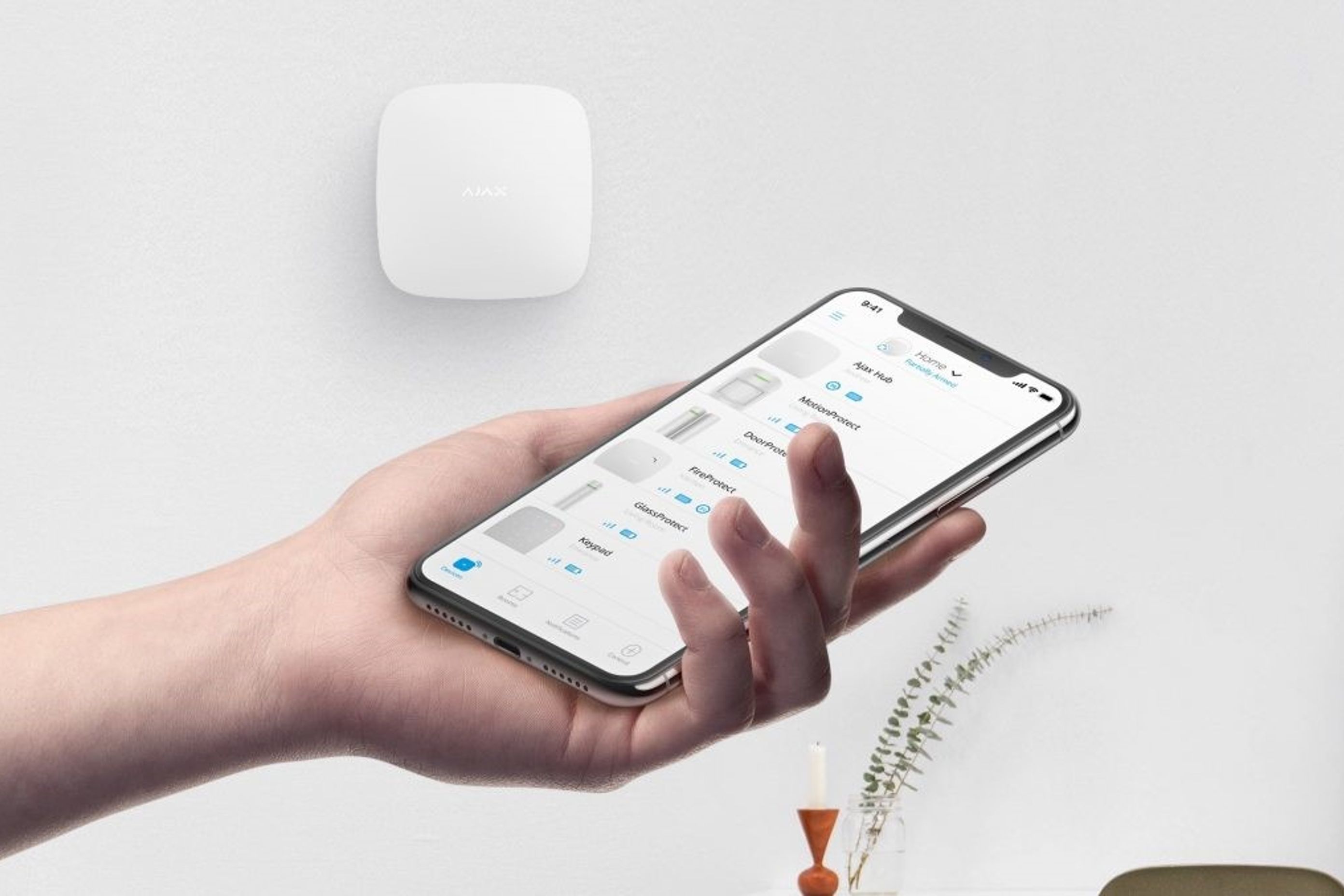 Ajax wireless security system