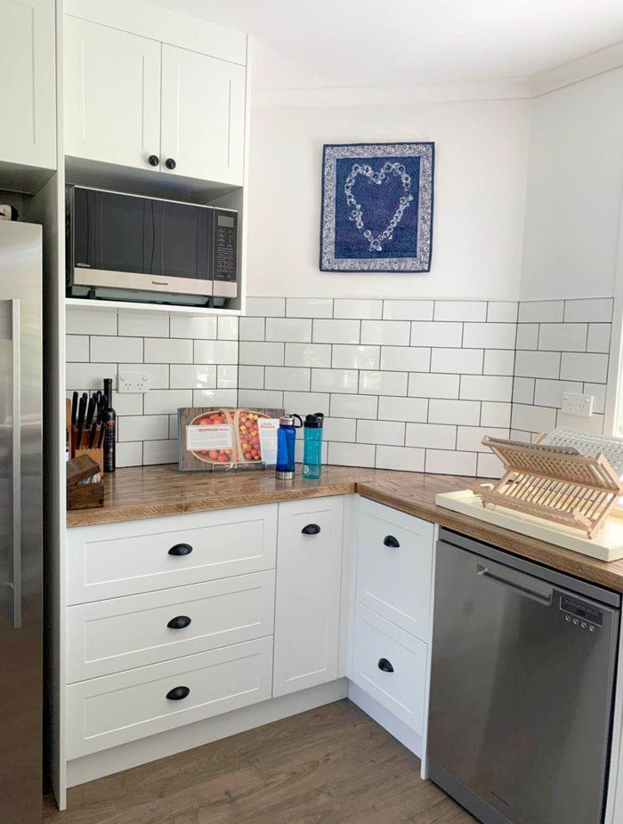 AFTER the kitchen was renovated