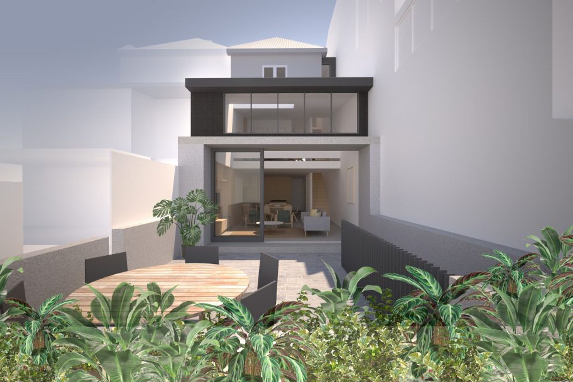 An artist rendering of the property Ballast Point developed in Balmain