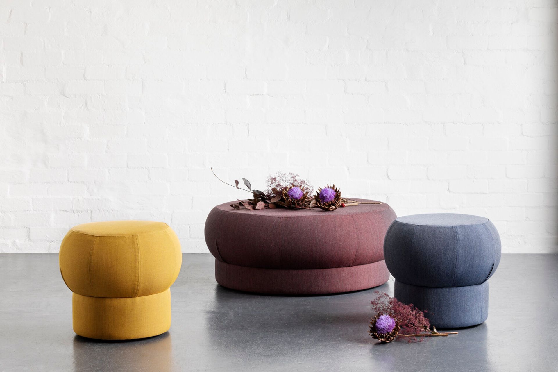 Zola Ottomans by Anaca Studio