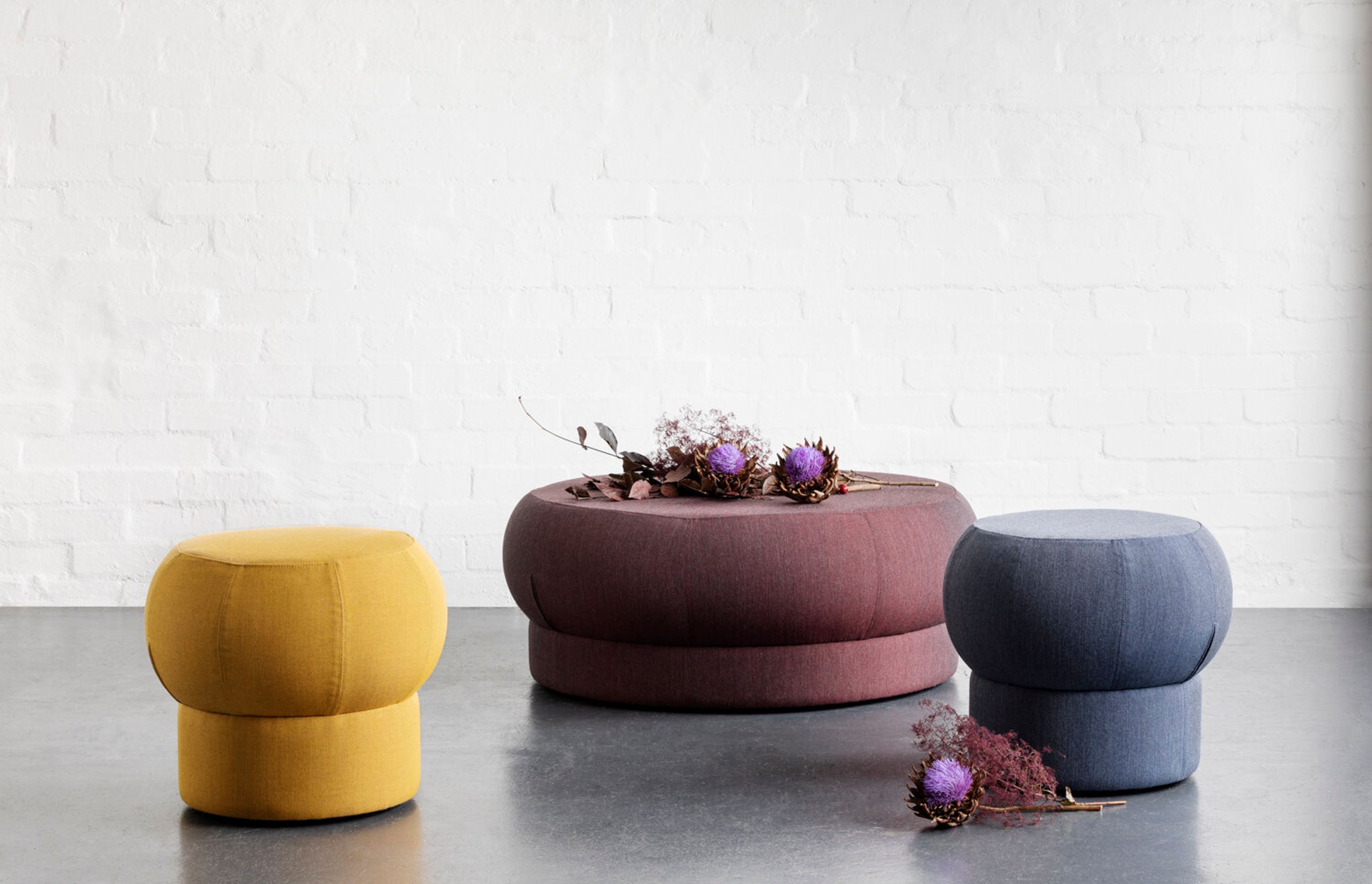 Zola Ottomans by Anaca Studio