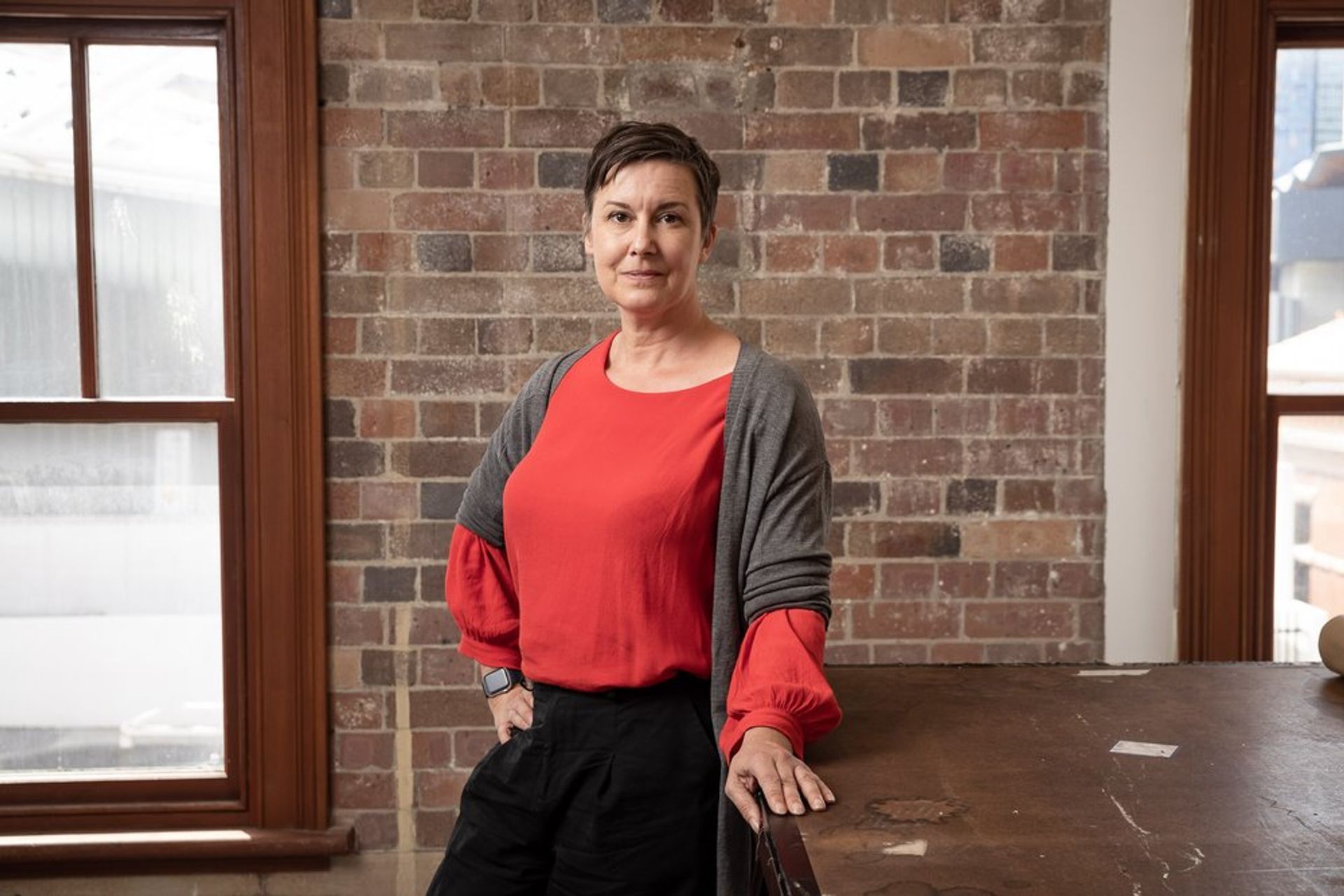 Anna Tregloan, current MAAS Creative Industries Resident, photo by Daniel Boud