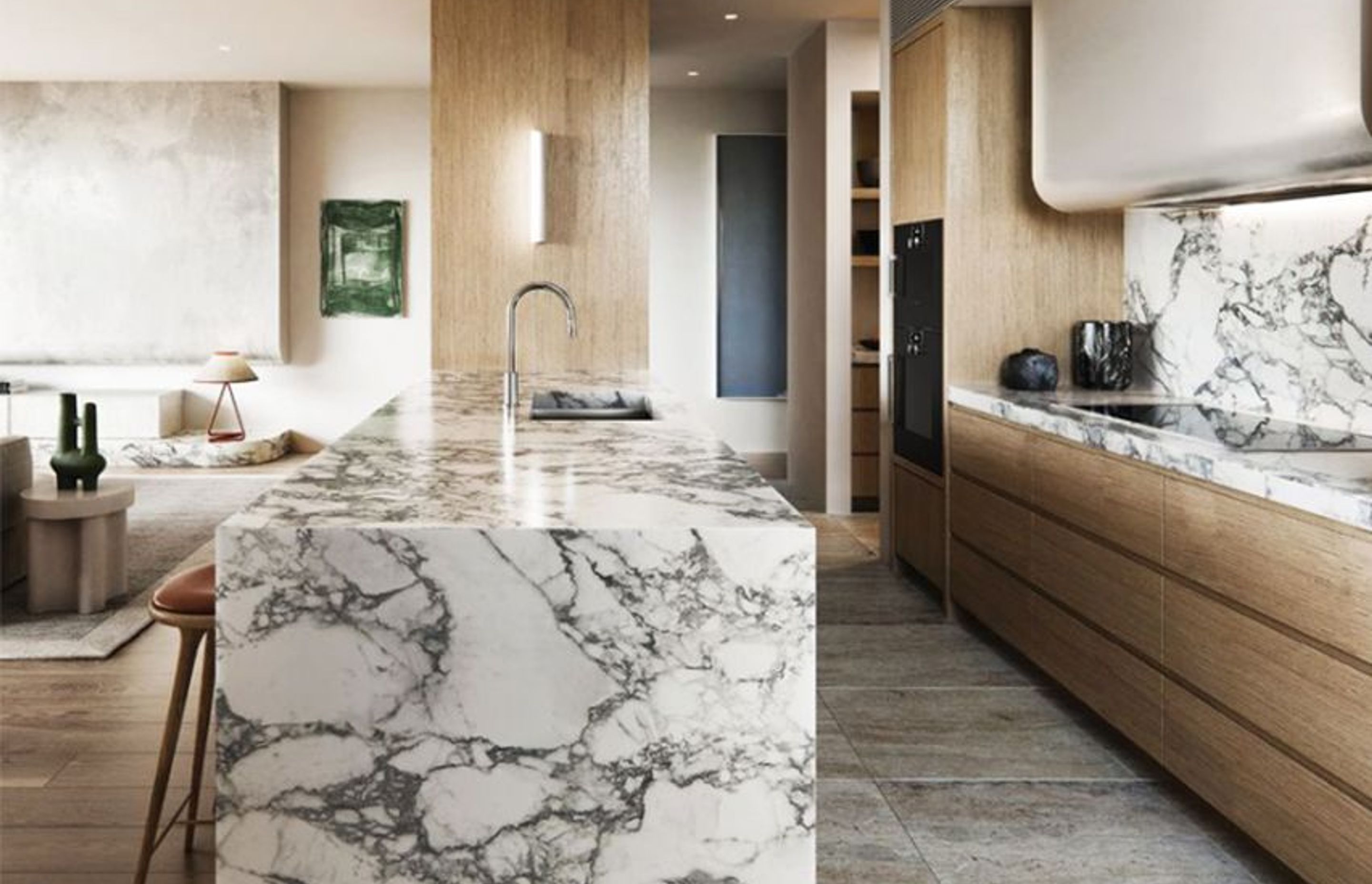 5 Beautiful Ways To Incorporate Arabescato Vagli White Marble in Your Home