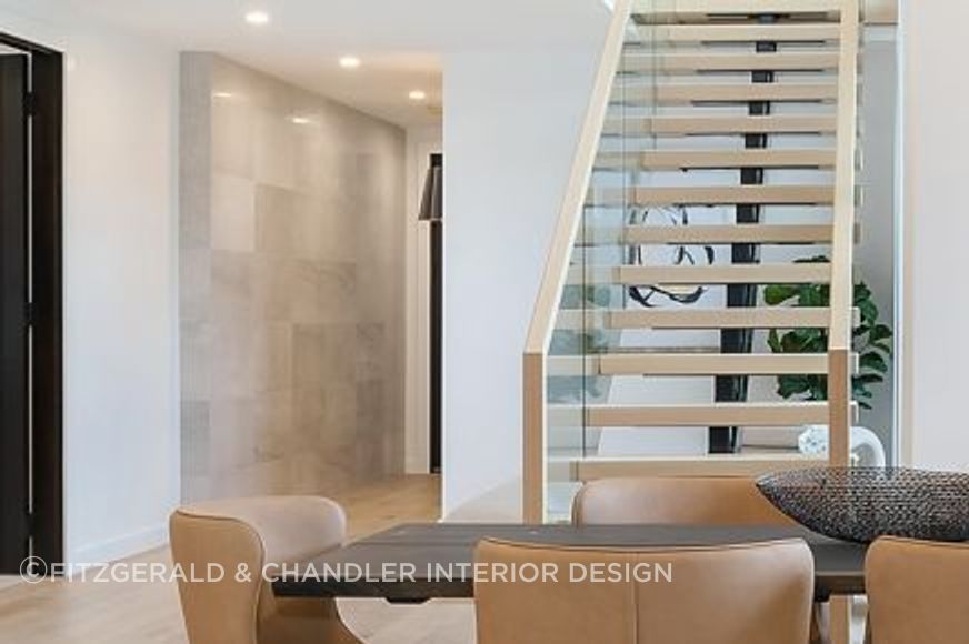 Luna Chiaro Limestone Wall Cladding | Fitzgerald &amp; Chandler Interior Design