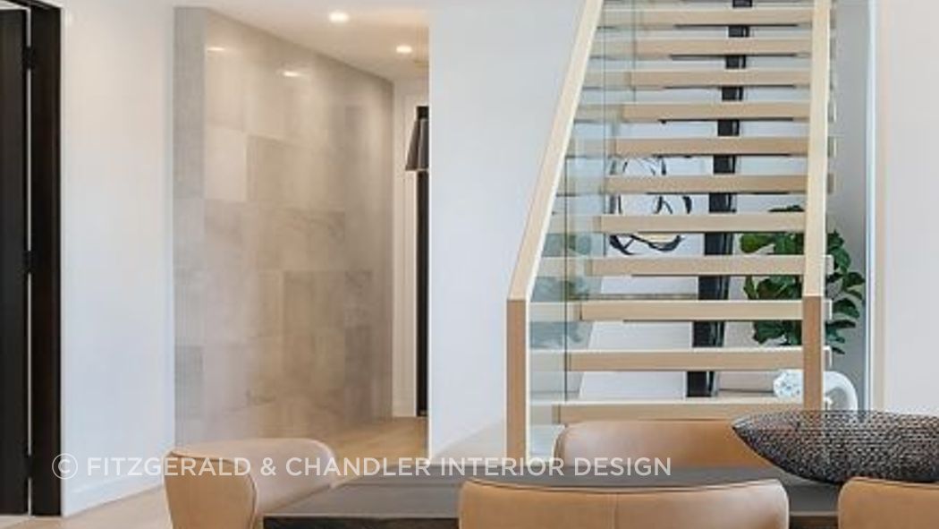 Luna Chiaro Limestone Wall Cladding | Fitzgerald &amp; Chandler Interior Design