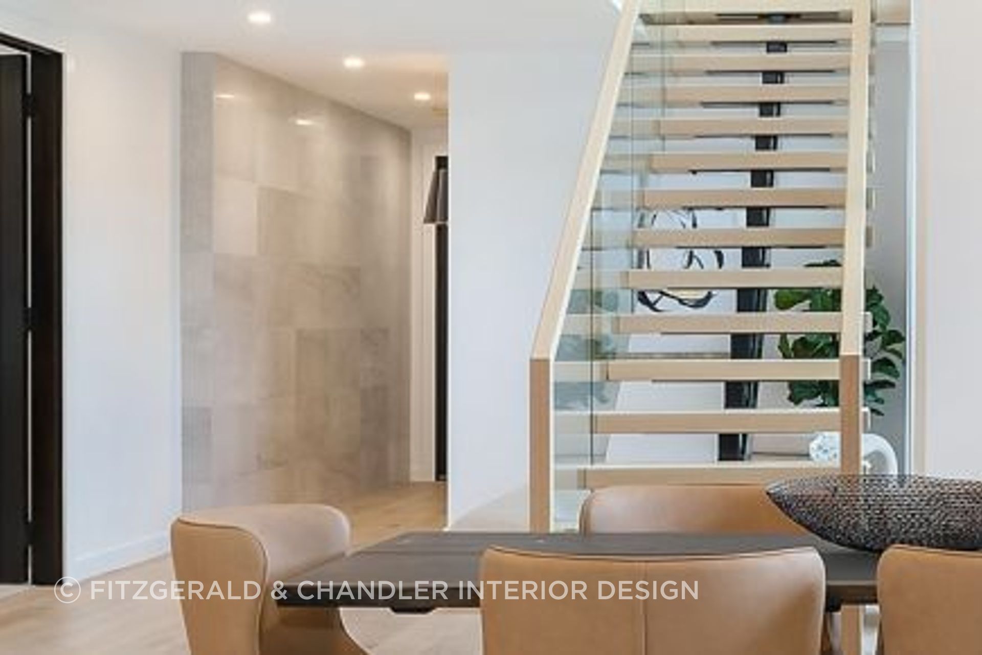 Luna Chiaro Limestone Wall Cladding | Fitzgerald & Chandler Interior Design
